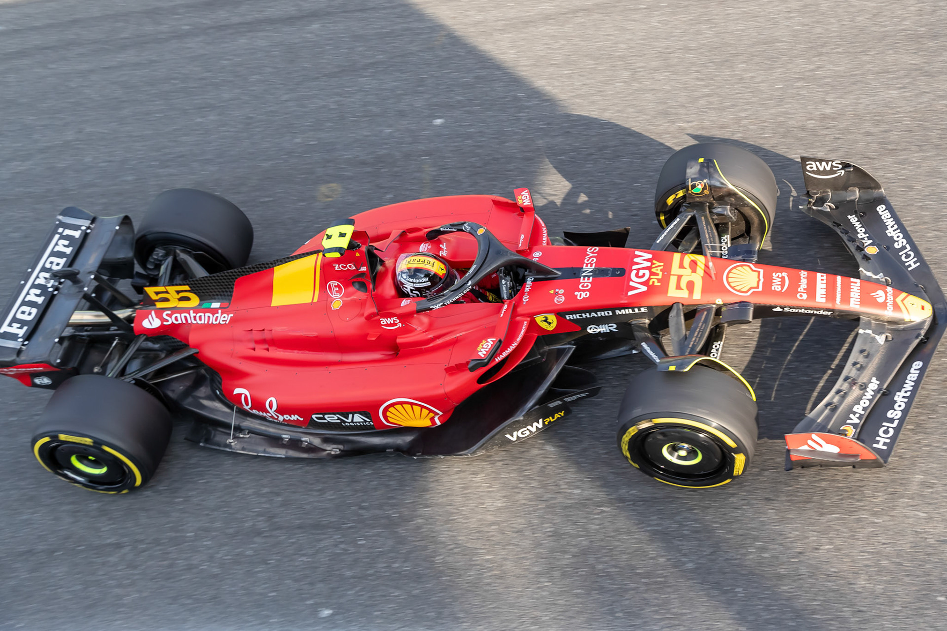 Carlos Sainz (ESP) Scuderia Ferrari; Formel 1 GP Italien / Monza. Freitag, 01.09.2023
