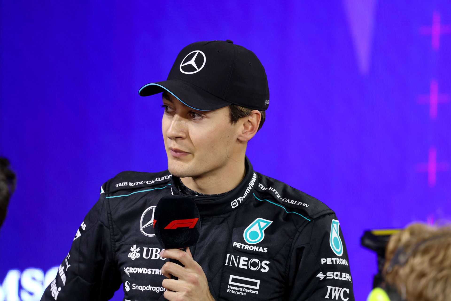 George Russell #63, Mercedes-AMG Petronas F1 Team; Formel 1 GP Bahrain. Freitag 01.03.2024