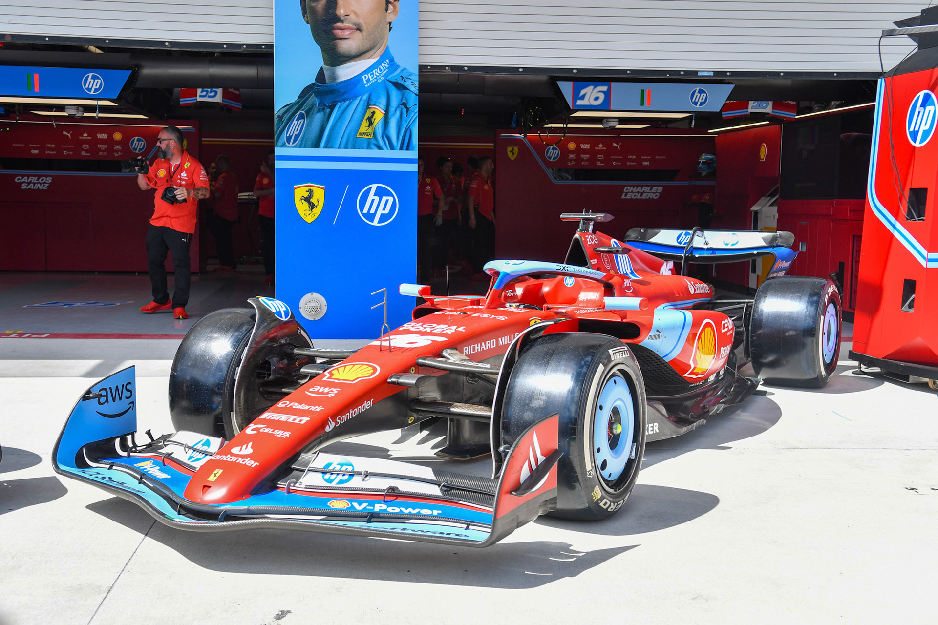 Charles Leclerc #16, Scuderia Ferrari; Formel 1 GP Miami / USA. 04.05.2024