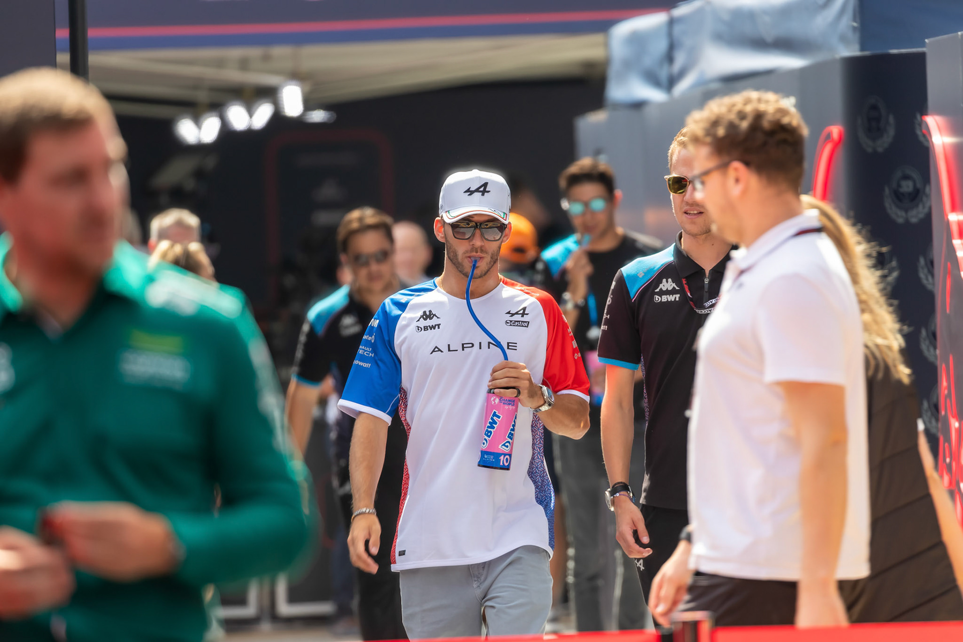 Pierre Gasly (FRA) Alpine F1 Team; Formel 1 GP Italien / Monza. Sonntag, 03.09.2023