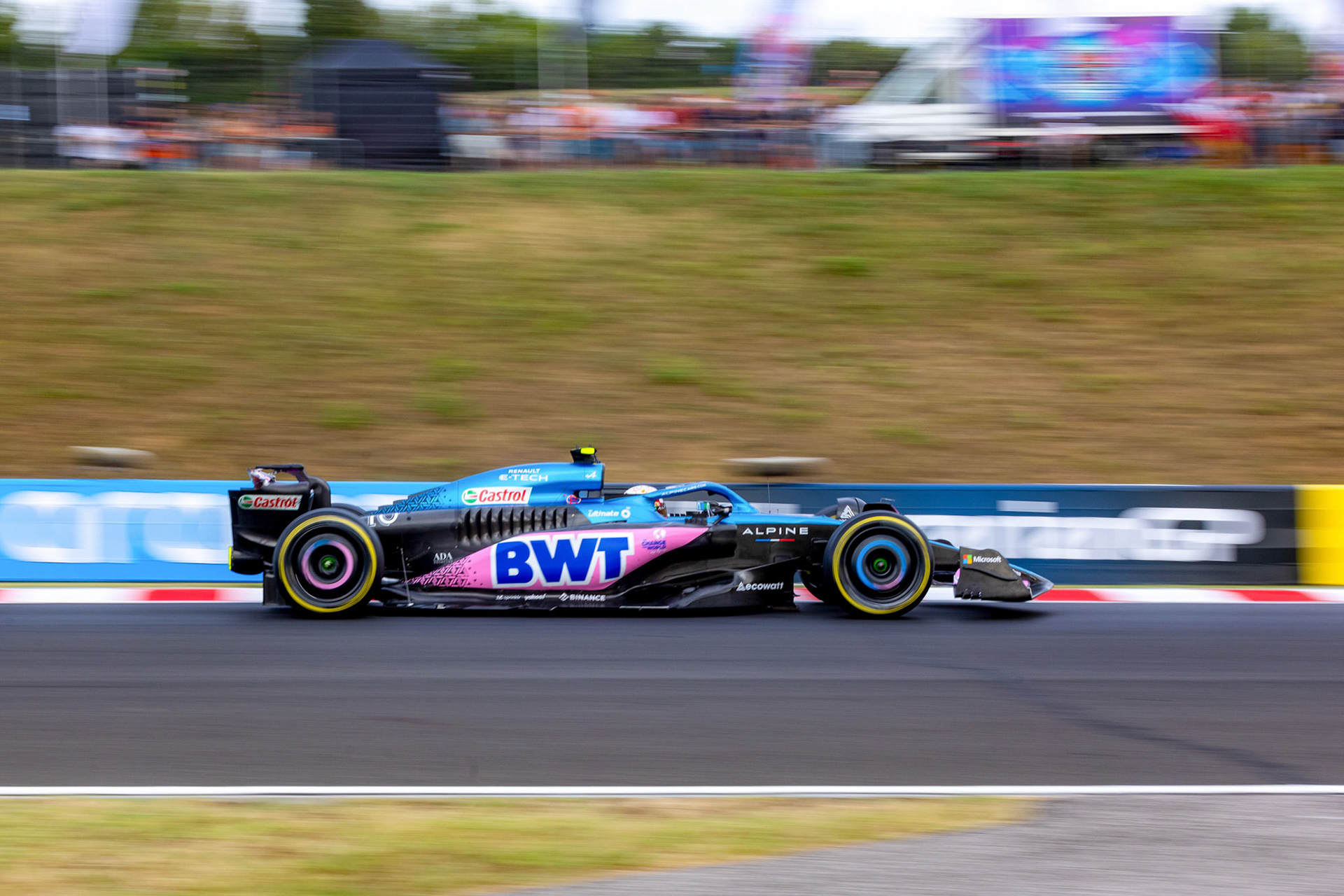 Pierre Gasly (FRA) Alpine F1 Team; Formel 1 GP Budapest / Ungarn. Feitag, 21.07.2023