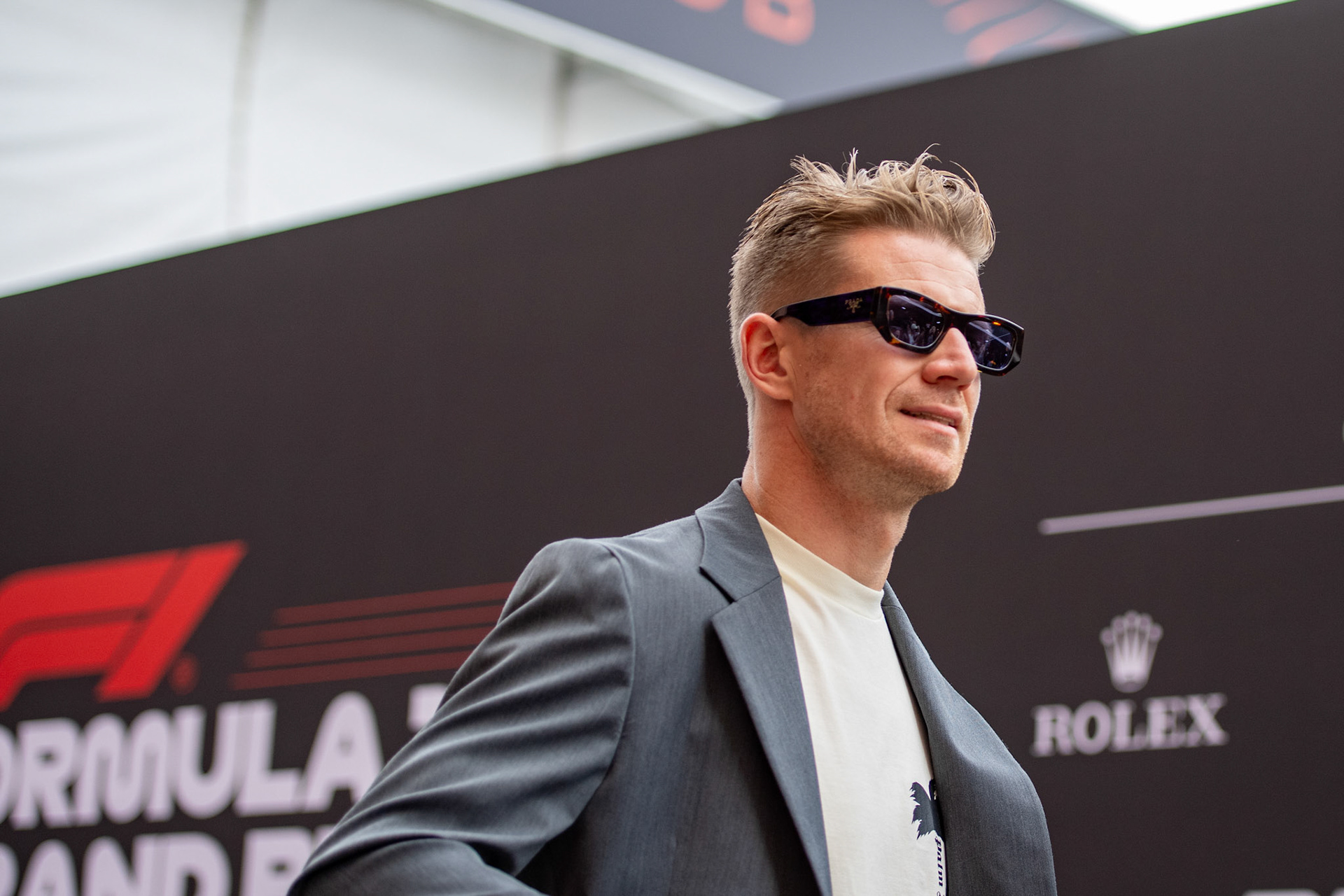 Nico Hülkenberg #27, MoneyGram Haas F1 Team; Formel1 GP Monaco Donnerstag, 23.05.2024