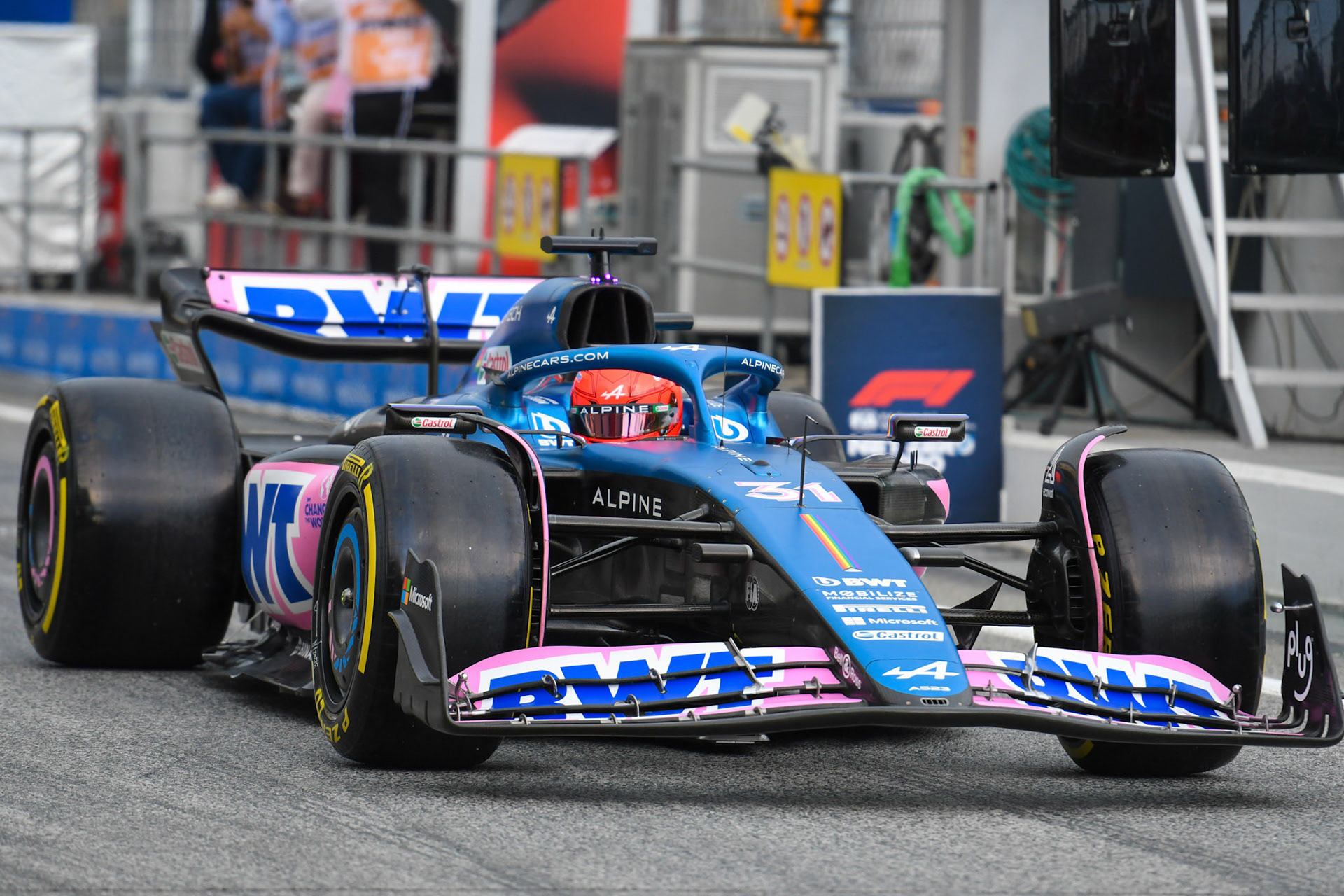 Esteban Ocon (FRA) Alpine F1 Team; Formel 1 GP Barcelona. Samstag 03.06.2023