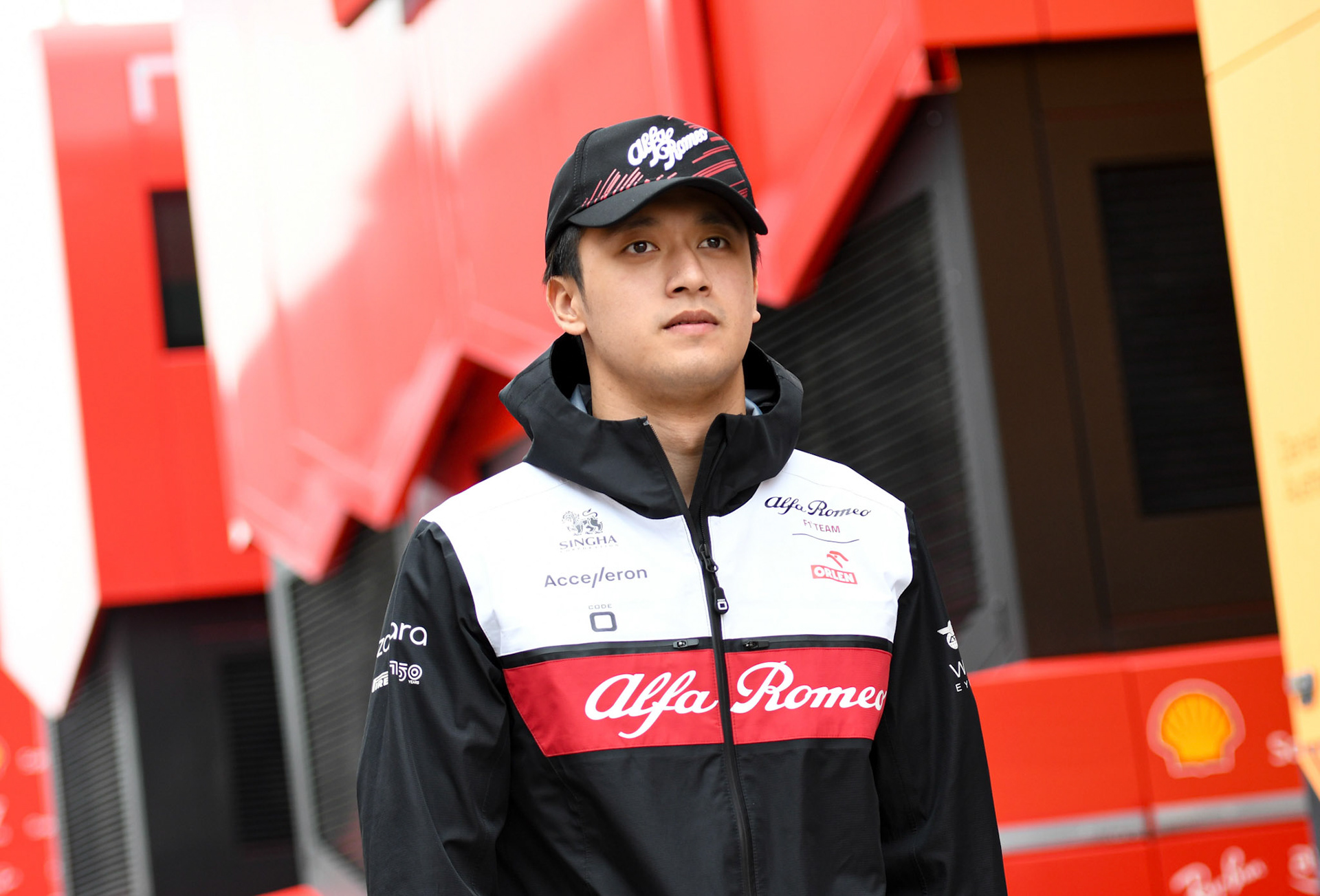 Guanyu Zhou (CHN) Alfa Romeo Racing; Formel 1 Ungarn am 30.07.2022
