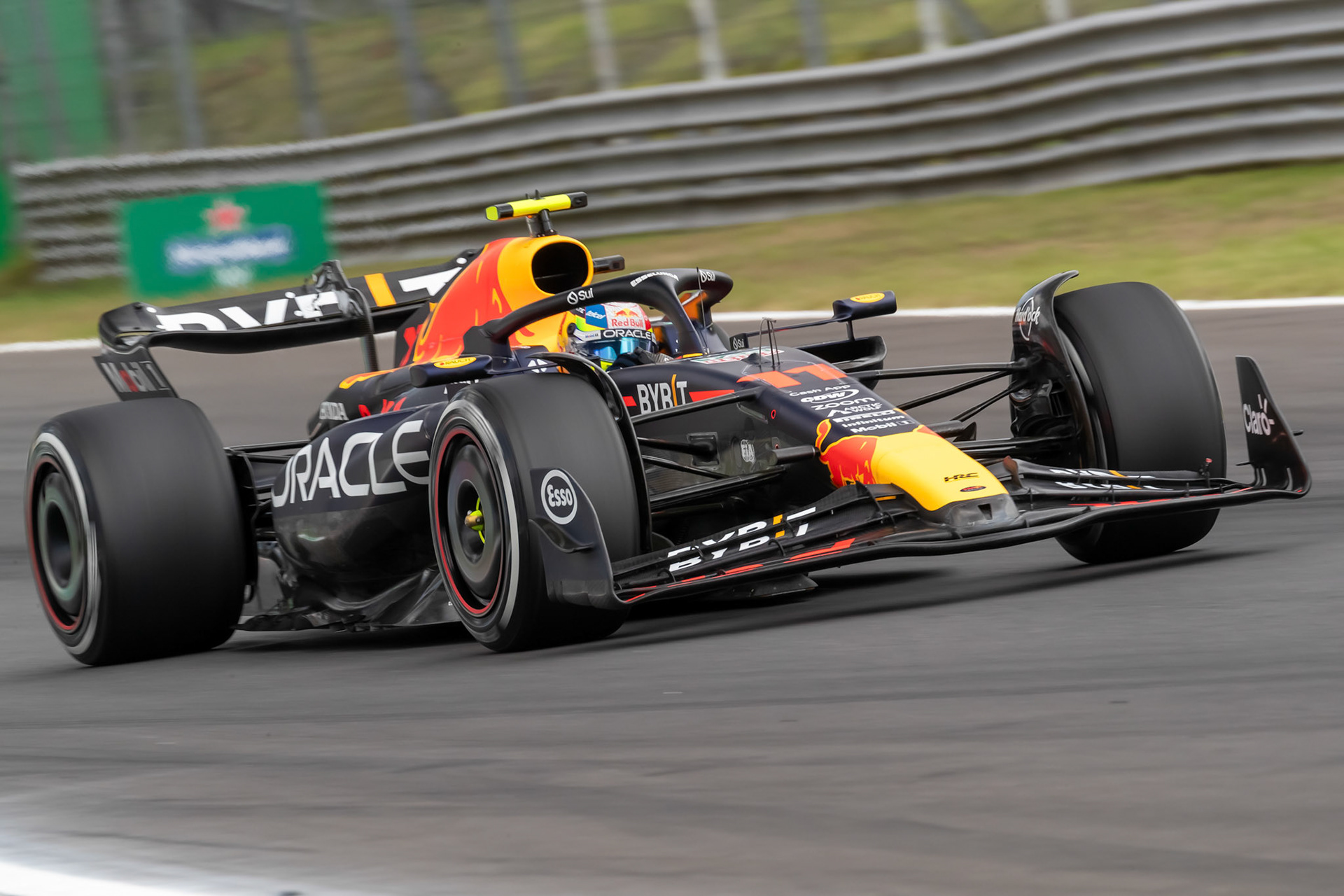 Sergio Perez (MEX) Red Bull Racing; Formel 1 GP Italien / Monza. Freitag, 01.09.2023