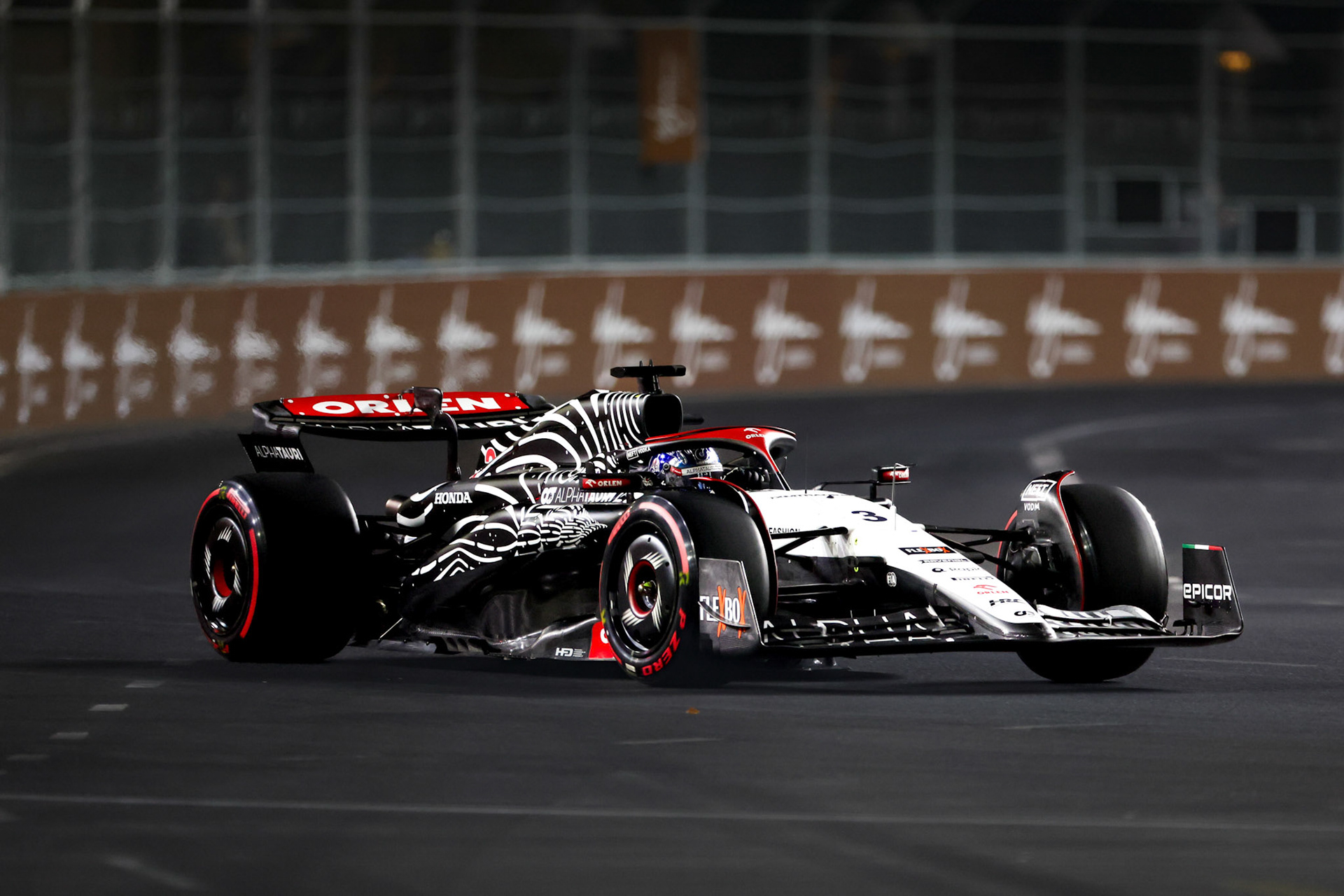 Daniel Ricciardo (AUS) Scuderia Alpha Tauri;Formel 1 GP USA Las Vegas. Samstag 18.11.2023