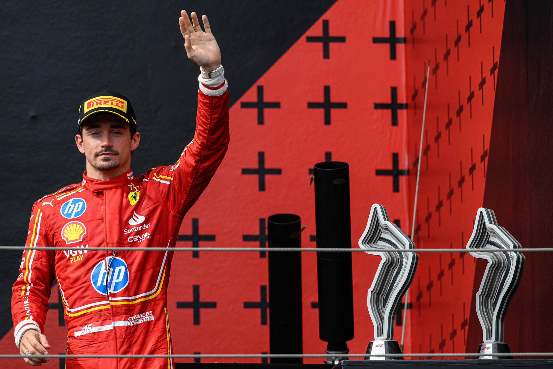 Charles Leclerc #16, Scuderia Ferrari; F1 GP Imola / Italien Sonntag, 19.05.2024