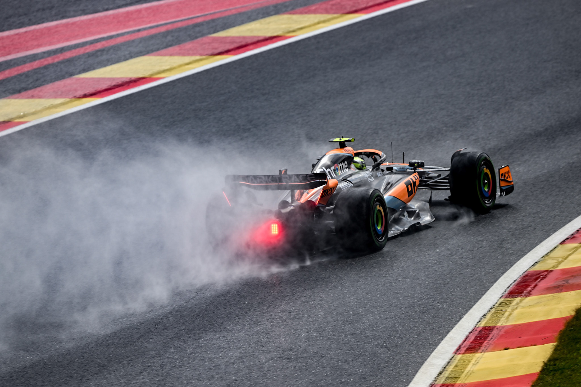 Lando Norris (GBR) McLaren F1 Team; Formel 1 GP Spa Francorchamps/ Belgien. Samstag, 29.07.2023