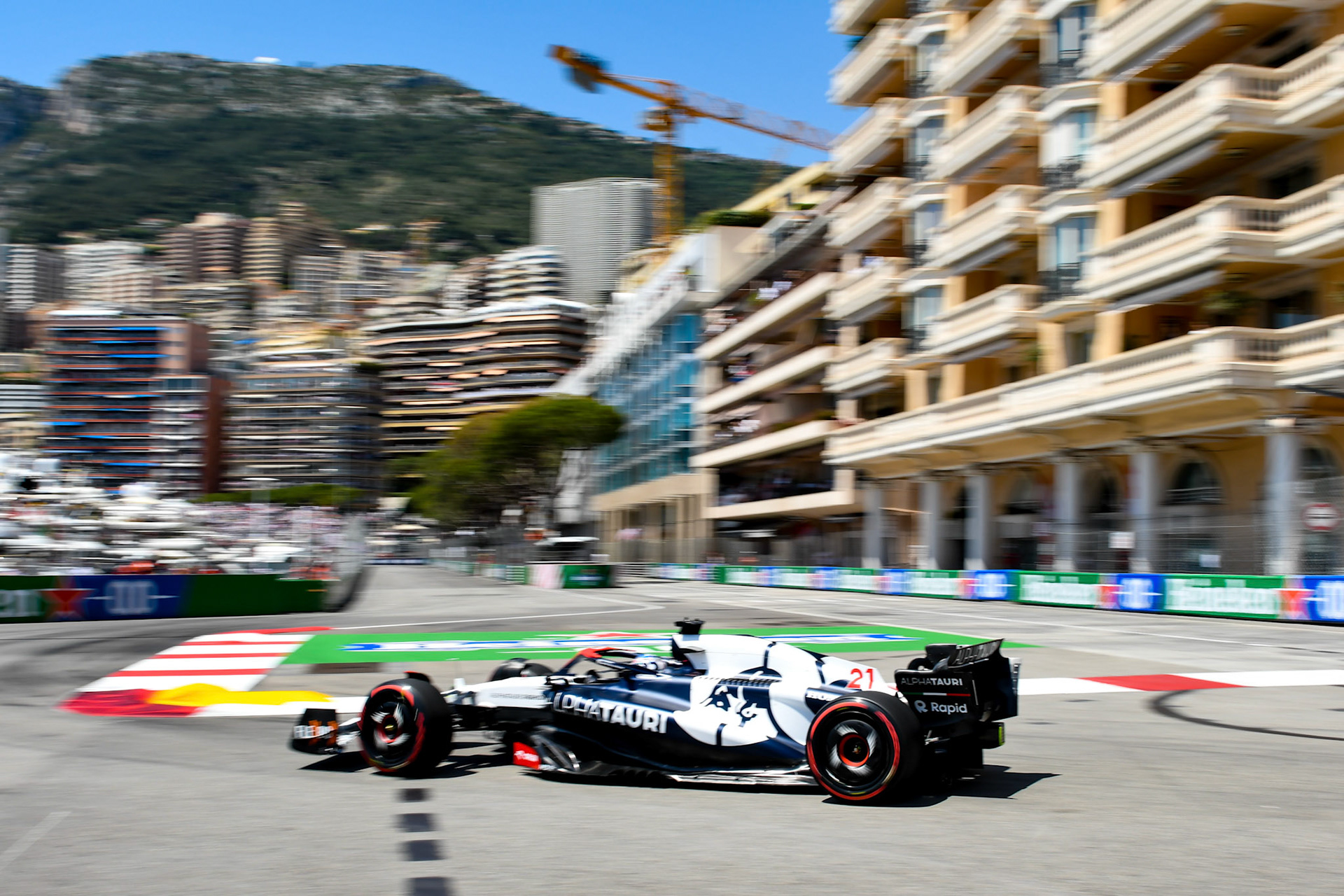 Nyck de Vries (NED) Scuderia Alpha Tauri; Formel 1 GP Monaco. Samstag 27.05.2023