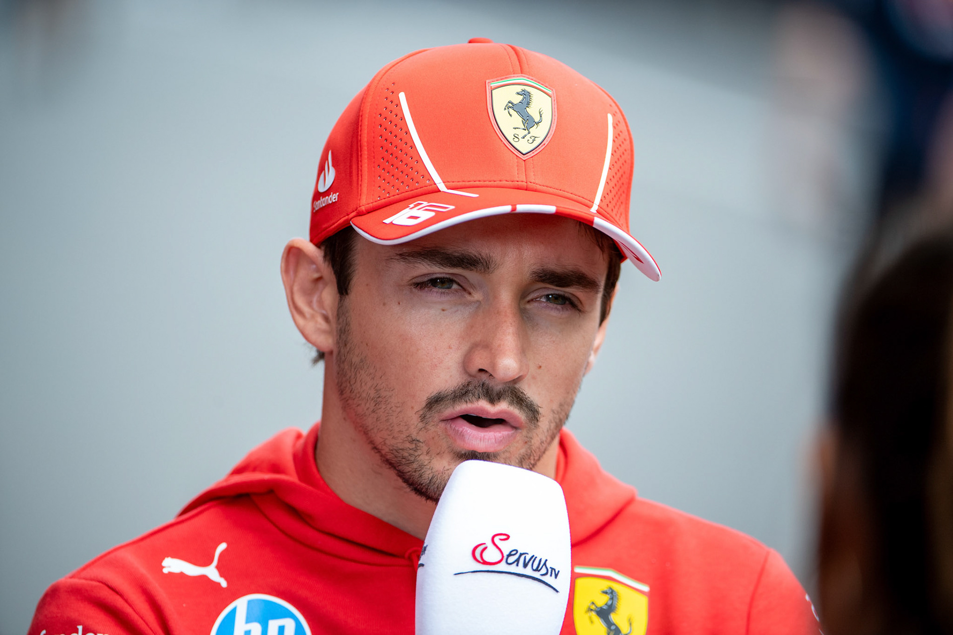 Charles Leclerc #16, Scuderia Ferrari;Formel 1 GP Austria / Österreich. Donnerstag, 27.06.2024