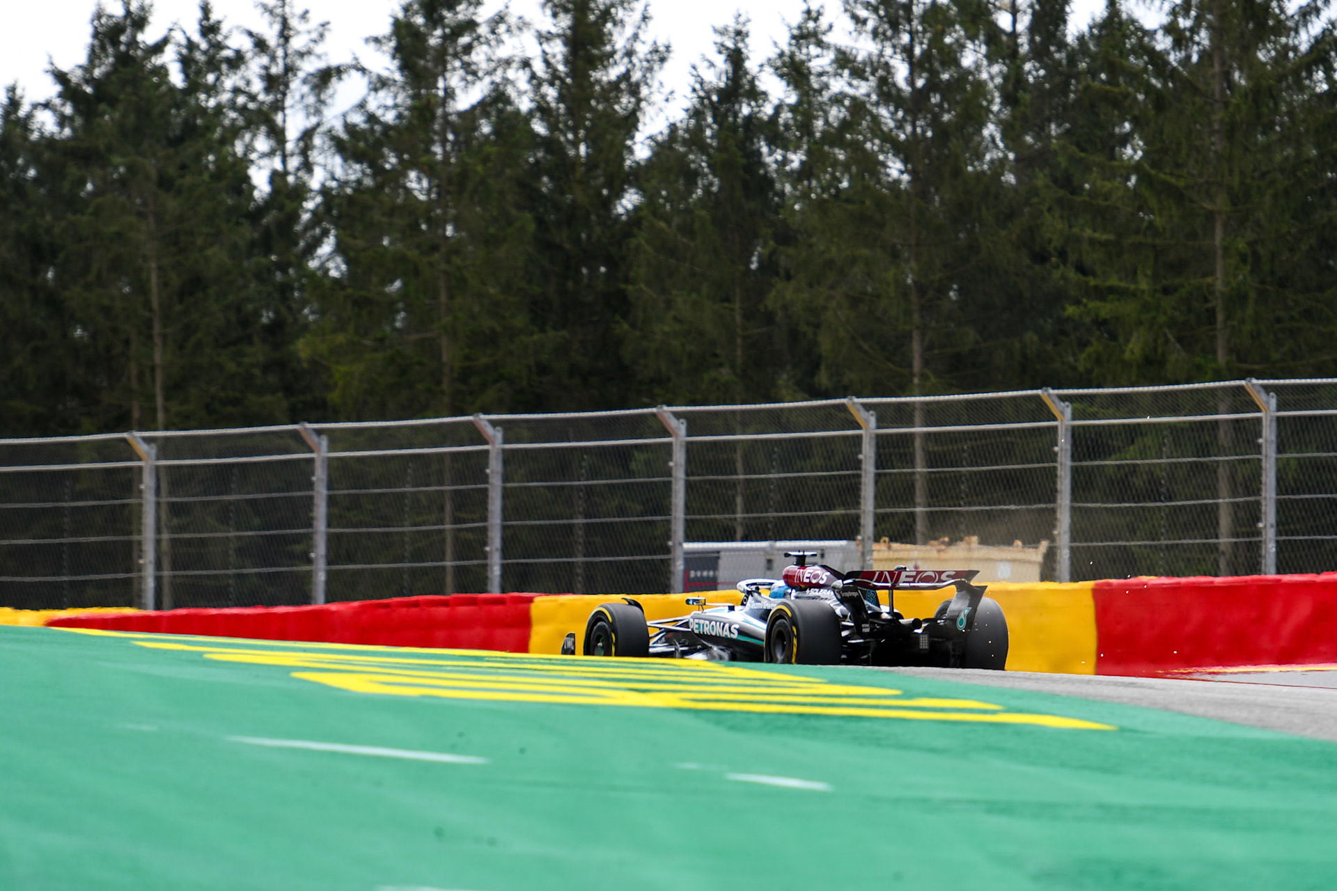 George Russell #63, Mercedes-AMG Petronas F1 Team;Formel 1 GP Spa / Belgien. Freitag, 26.07.2024