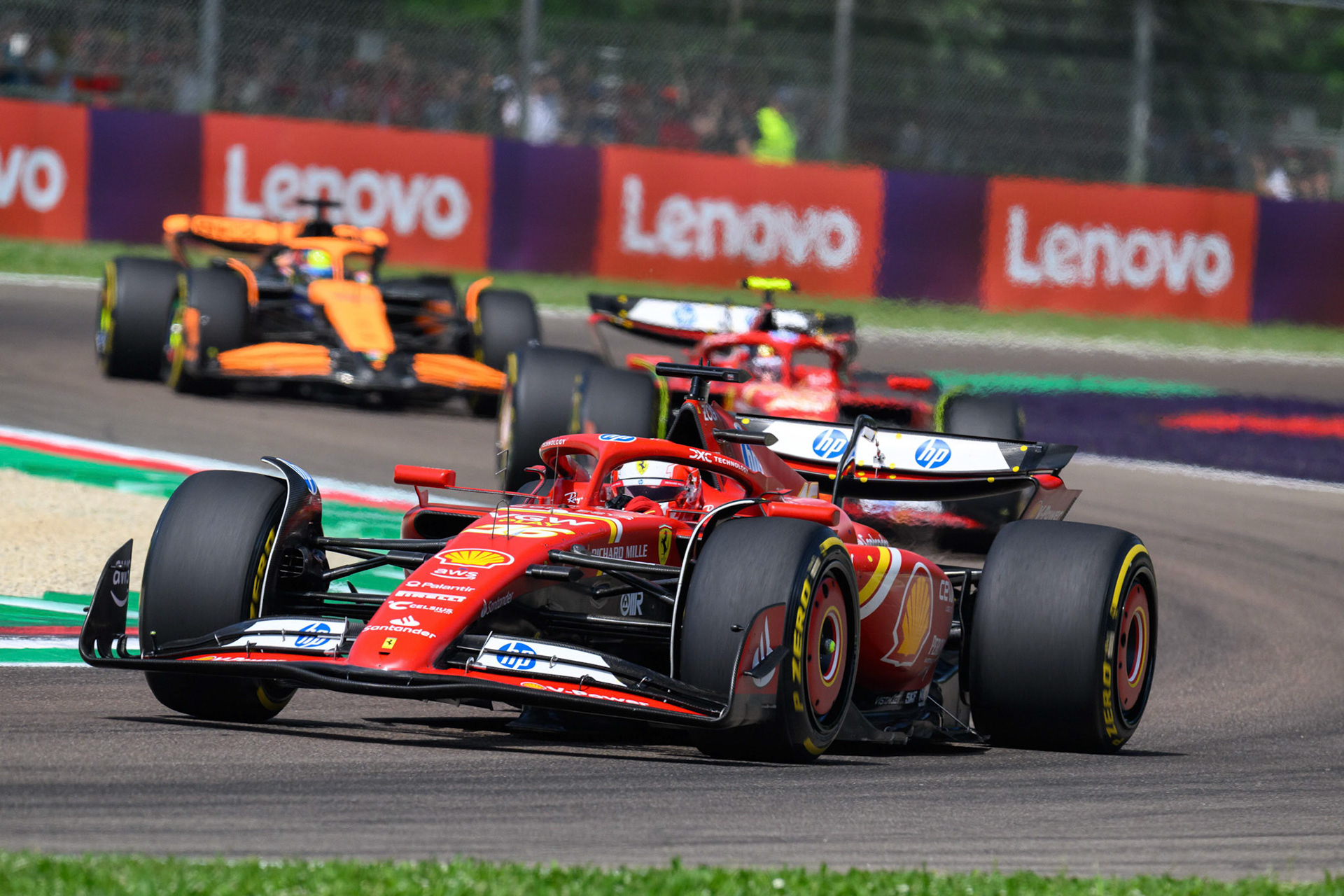 Charles Leclerc #16, Scuderia Ferrari; F1 GP Imola / Italien Sonntag, 19.05.2024