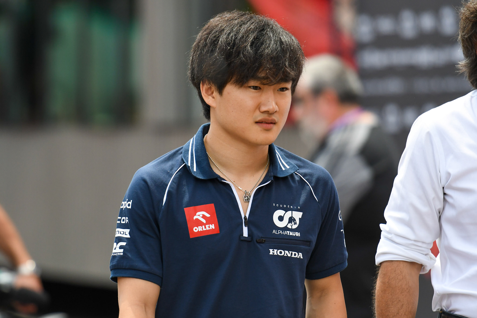 Yuki Tsunoda (JPN) Scuderia Alpha Tauri;Formel 1 GP Barcelona. Donnerstag 01.06.2023