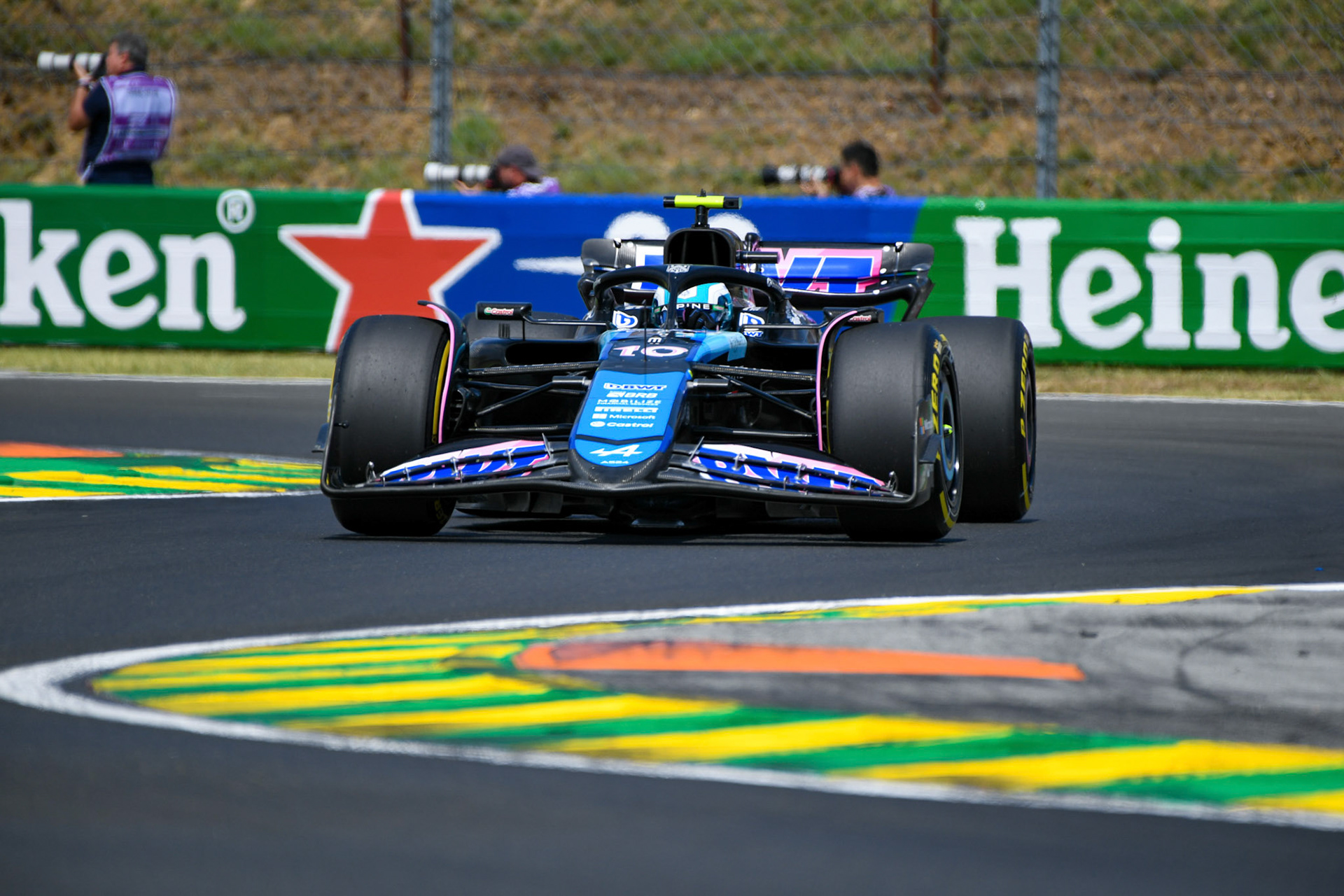 Pierre Gasly #10, BWT Alpine F1 Team;Formel 1 Budapest / Ungarn, 20.07.2024