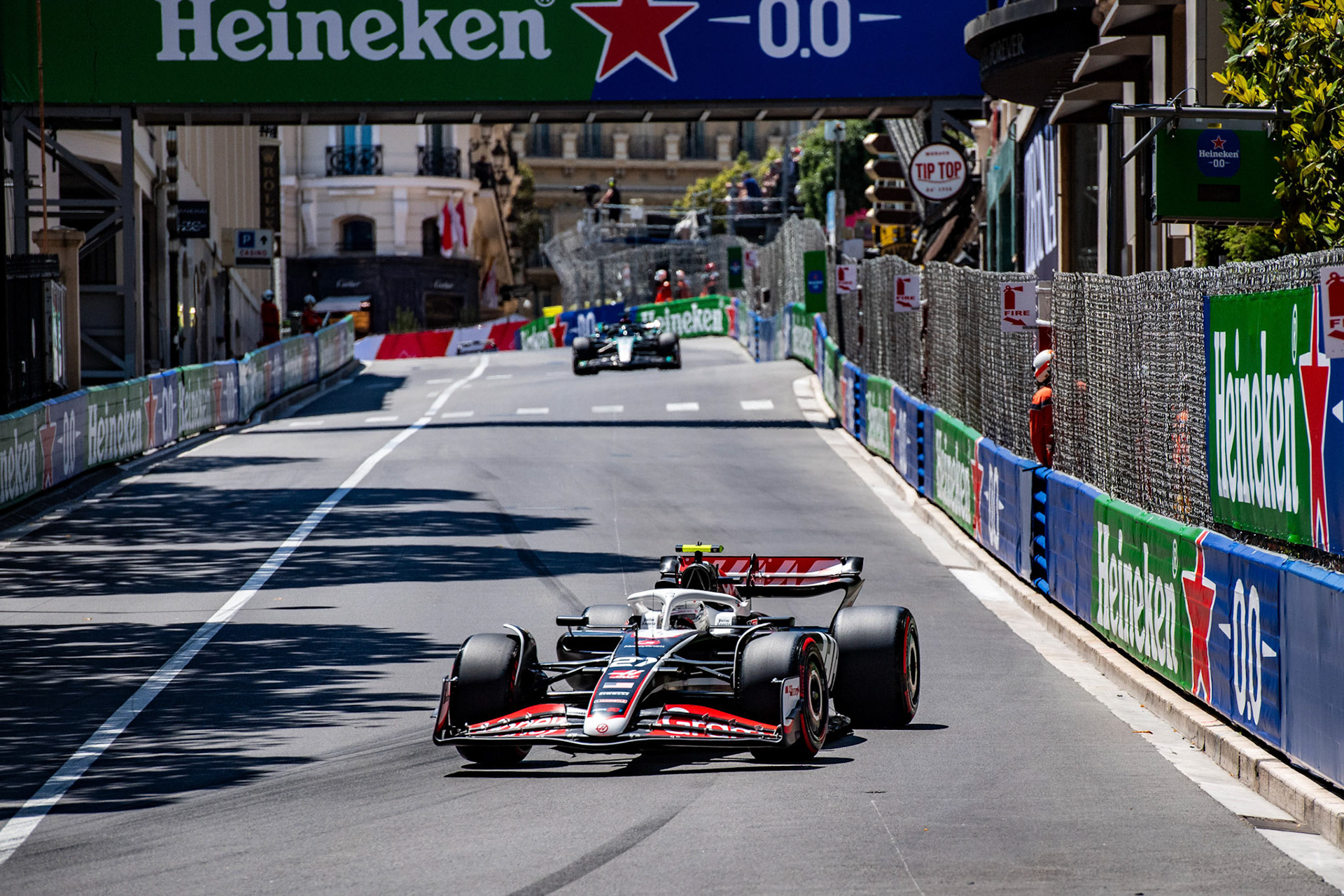 Nico Hülkenberg #27, MoneyGram Haas F1 Team; Formel1 GP Monaco Samstag, 25.05.2024