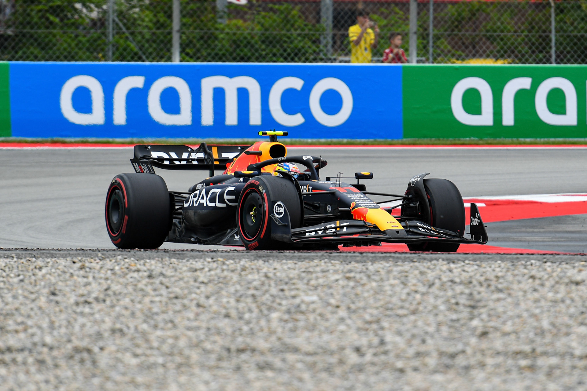 Sergio Perez (MEX) Red Bull Racing; Formel 1 GP Barcelona. Samstag 03.06.2023