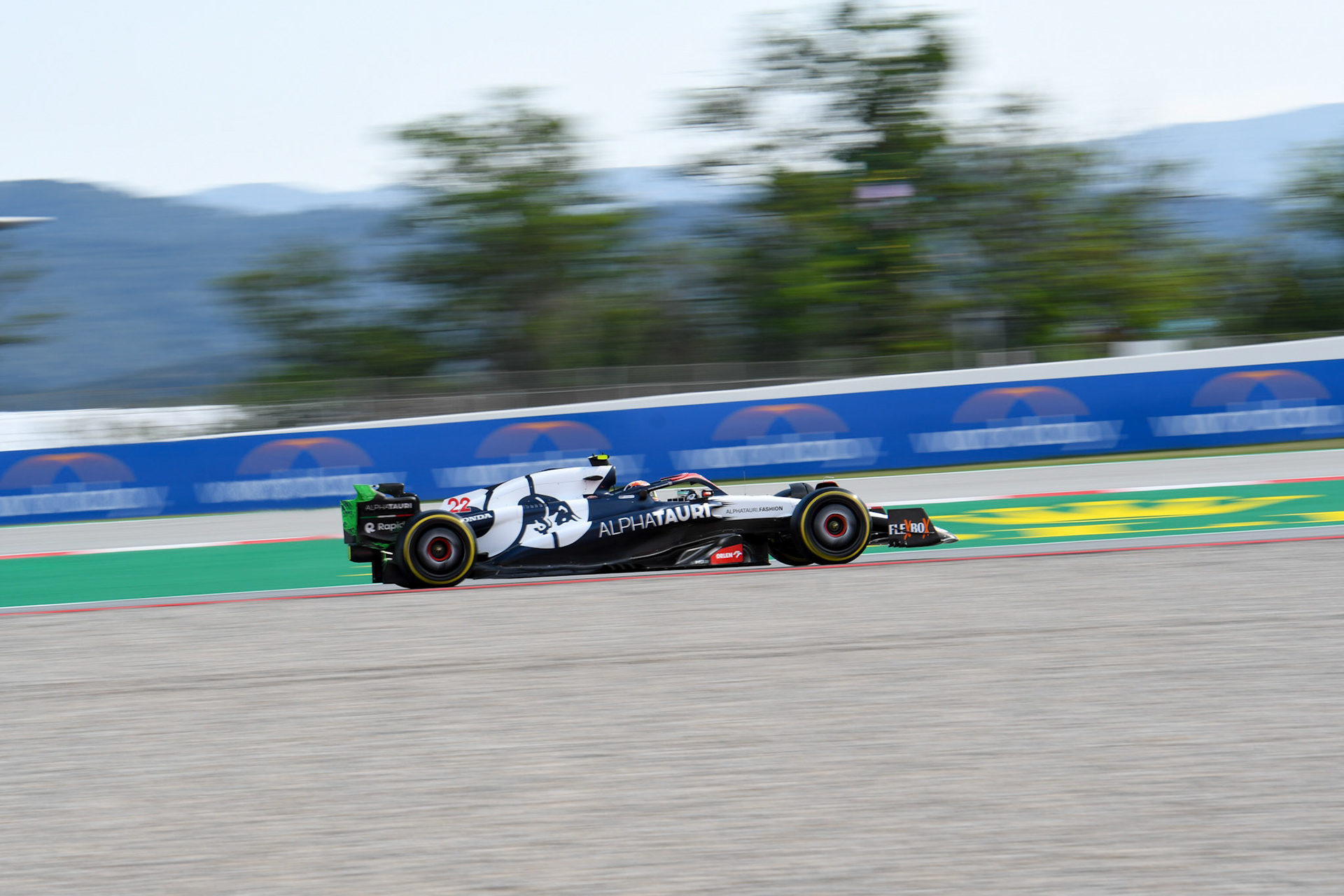 Yuki Tsunoda (JPN) Scuderia Alpha Tauri;Formel 1 GP Barcelona. Freitag 02.06.2023