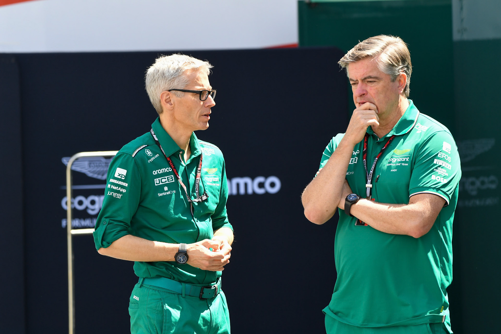 Mike Krack, Aston Martin Formula One Team; Formel 1 GP Baku Azerbaijan. Samstag 29.04.2023