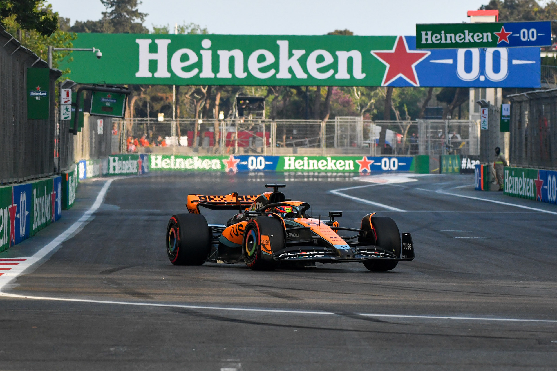 Oscar Piastri (AUS) McLaren F1; Formel 1 GP Baku Azerbaijan. Freitag 28.04.2023