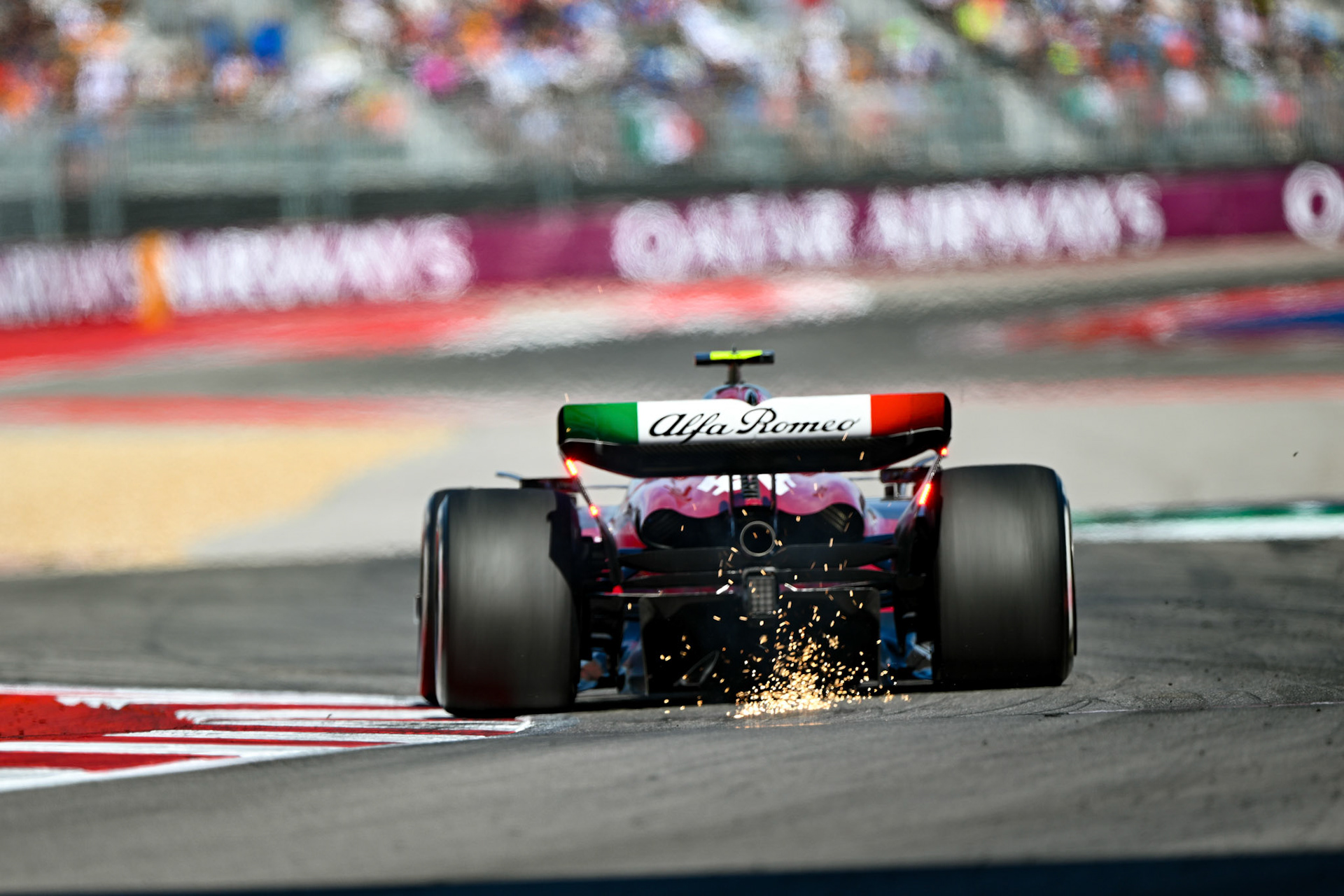 Guanyu Zhou (CHN) Alfa Romeo F1 Team;Formel 1 GP USA Austin Texas. Sonntag 22.10.2023