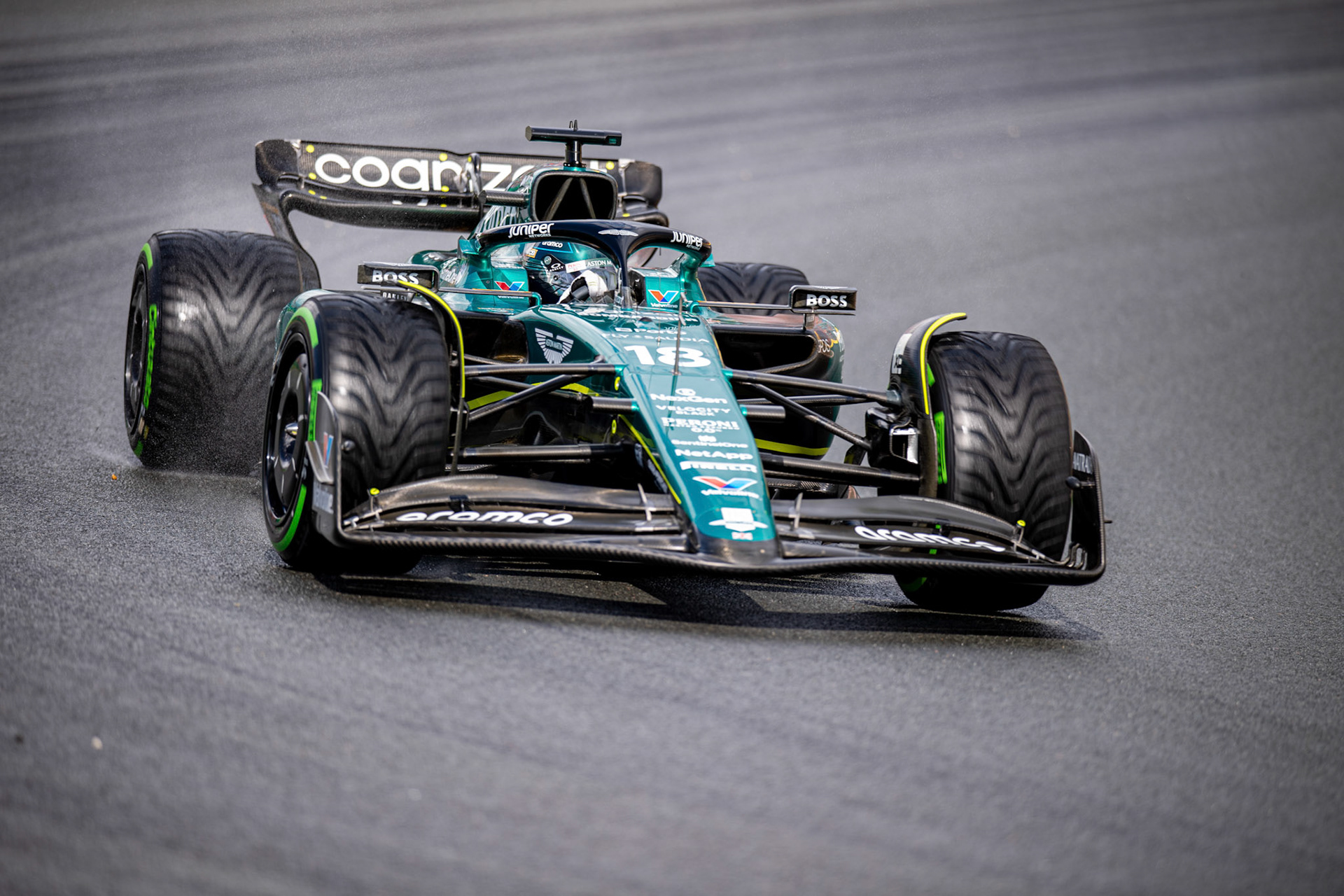 Lance Stroll (CAN) Aston Martin Formula One Team; Formel 1 GP Holland / Zandvoort. Samstag, 26.08.2023