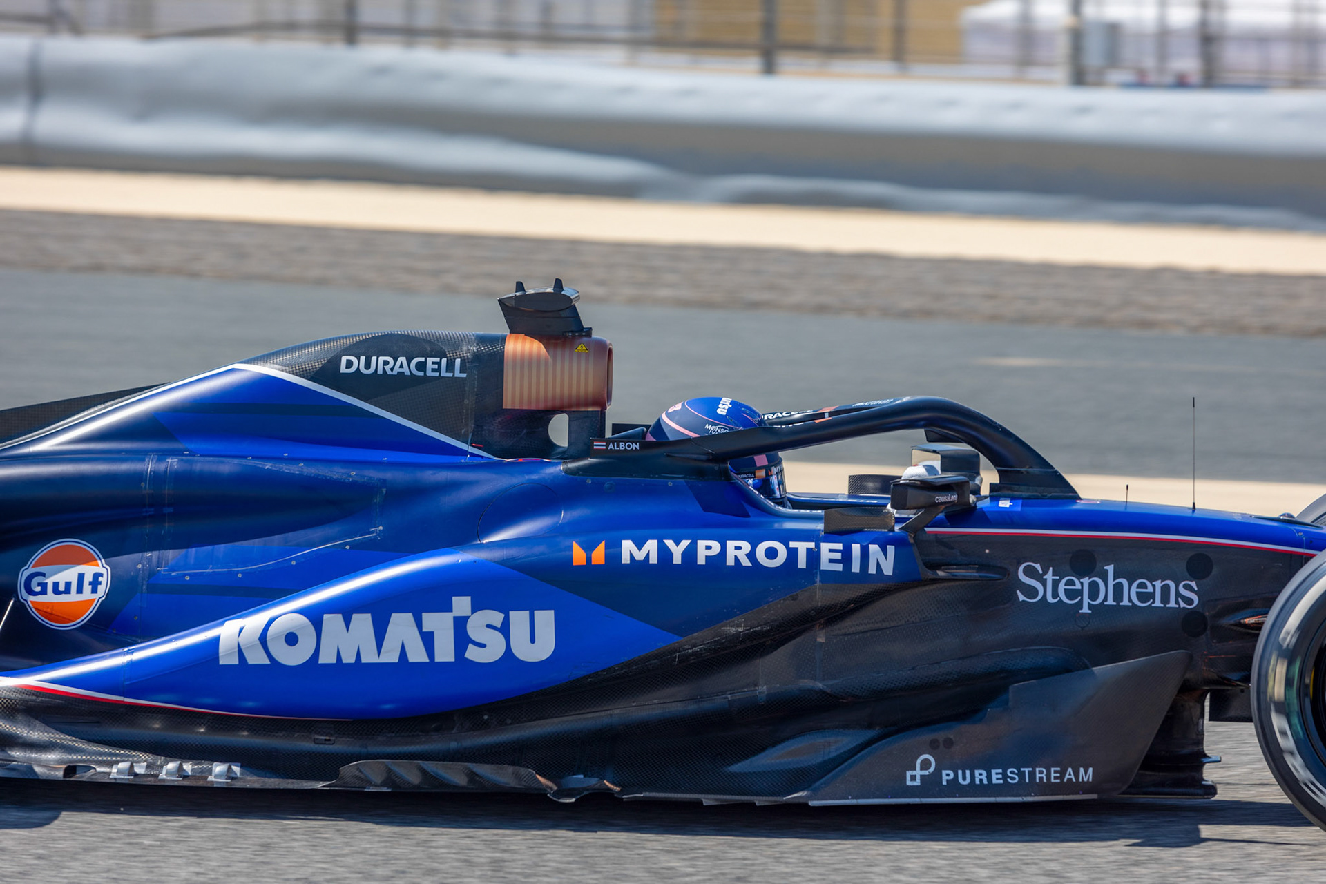 Alexander Albon #23, Williams Racing; Formel 1 Pre-Season Tests Bahrain. Mittwoch, 21.02.2024