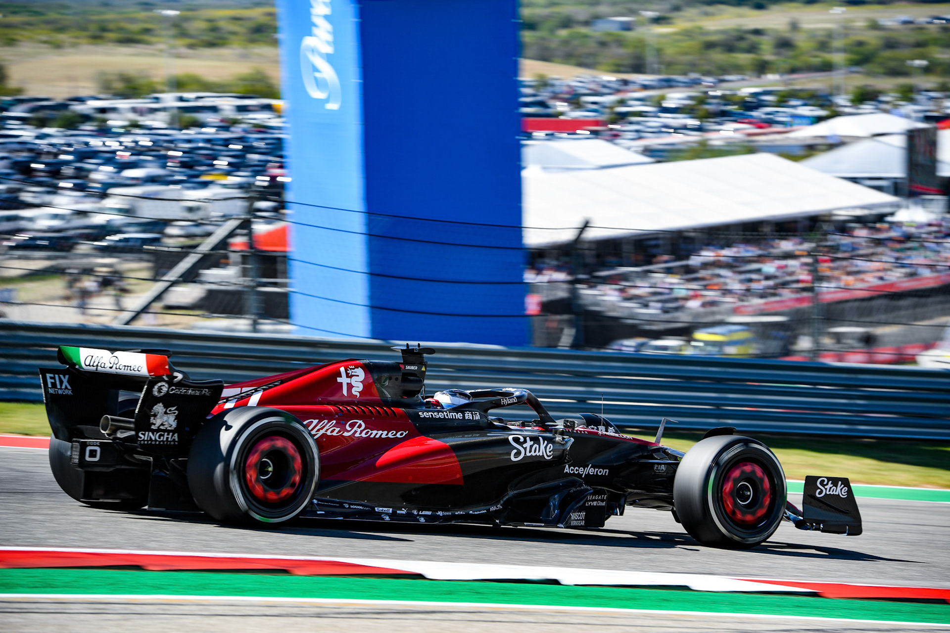 Valtteri Bottas (FIN) Alfa Romeo F1 Team;Formel 1 GP USA Austin Texas. Sonntag 22.10.2023