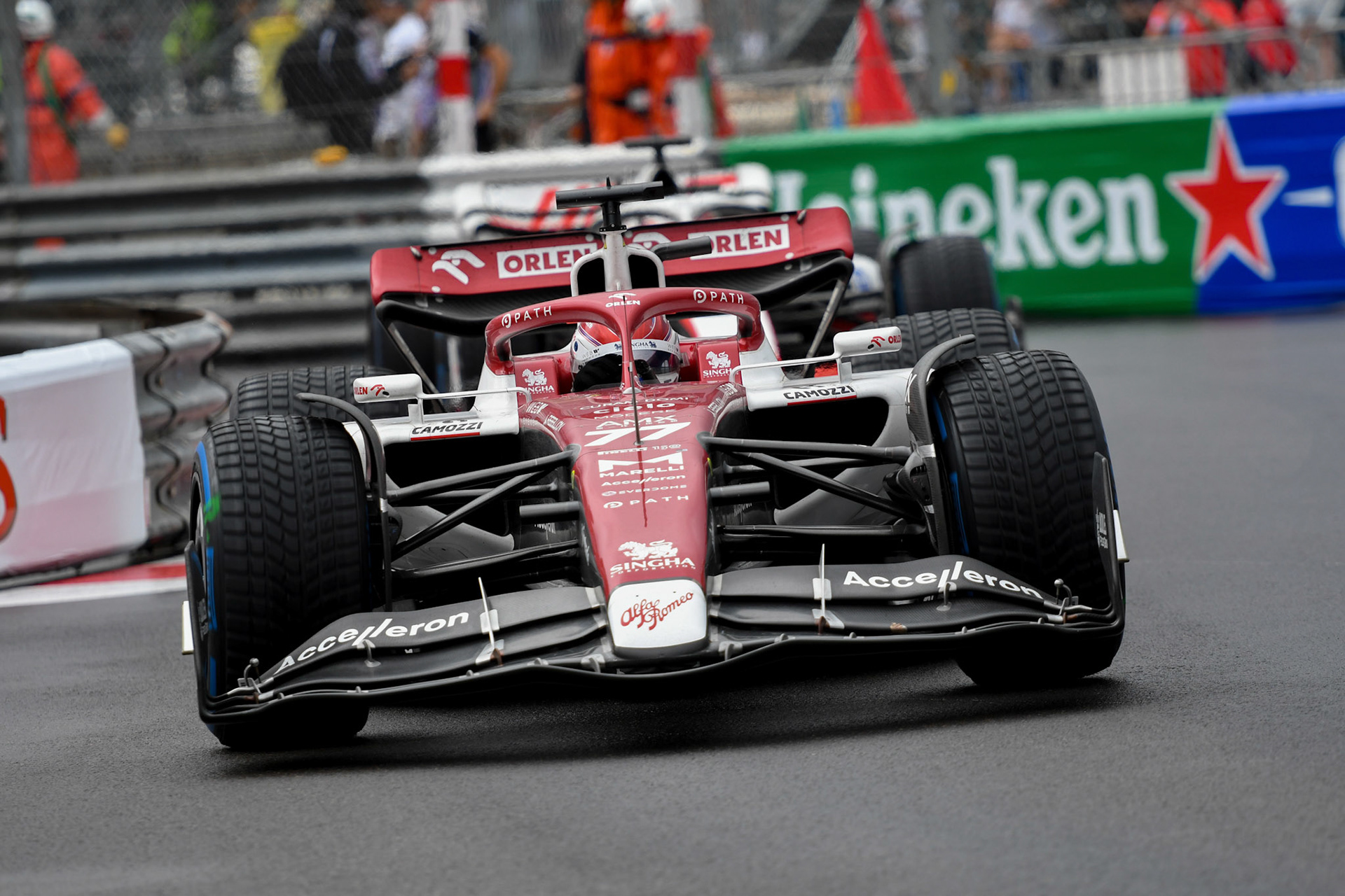 Valtteri Bottas (FIN) Alfa Romeo Racing; Formel 1 Monaco am 29.05.2022