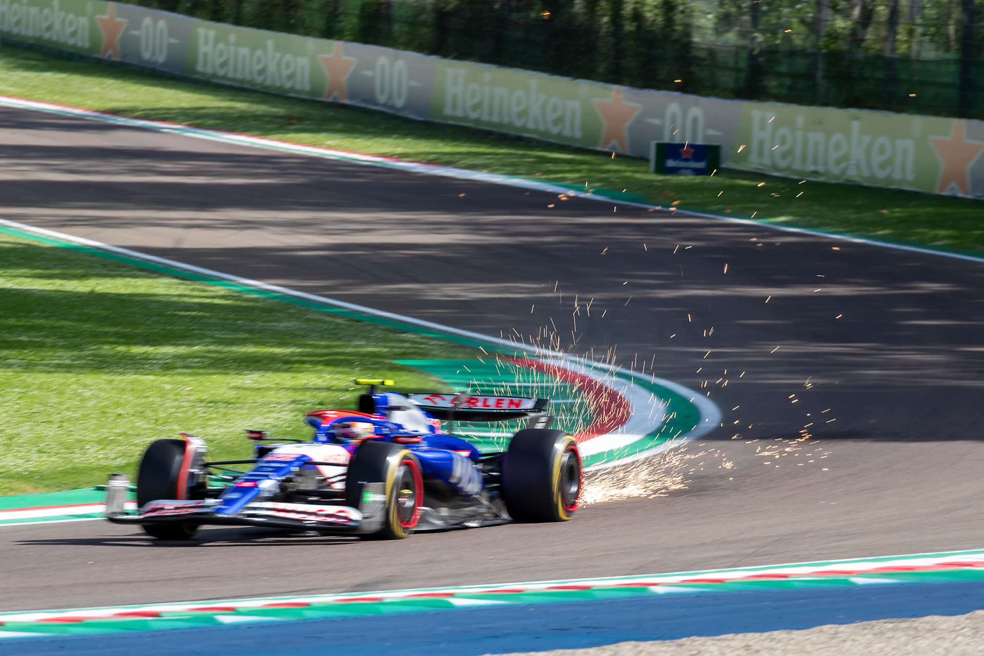 Yuki Tsunoda #22, Visa Cash App RB Formula One Team; F1 GP Imola / Italien Freitag, 17.05.2024