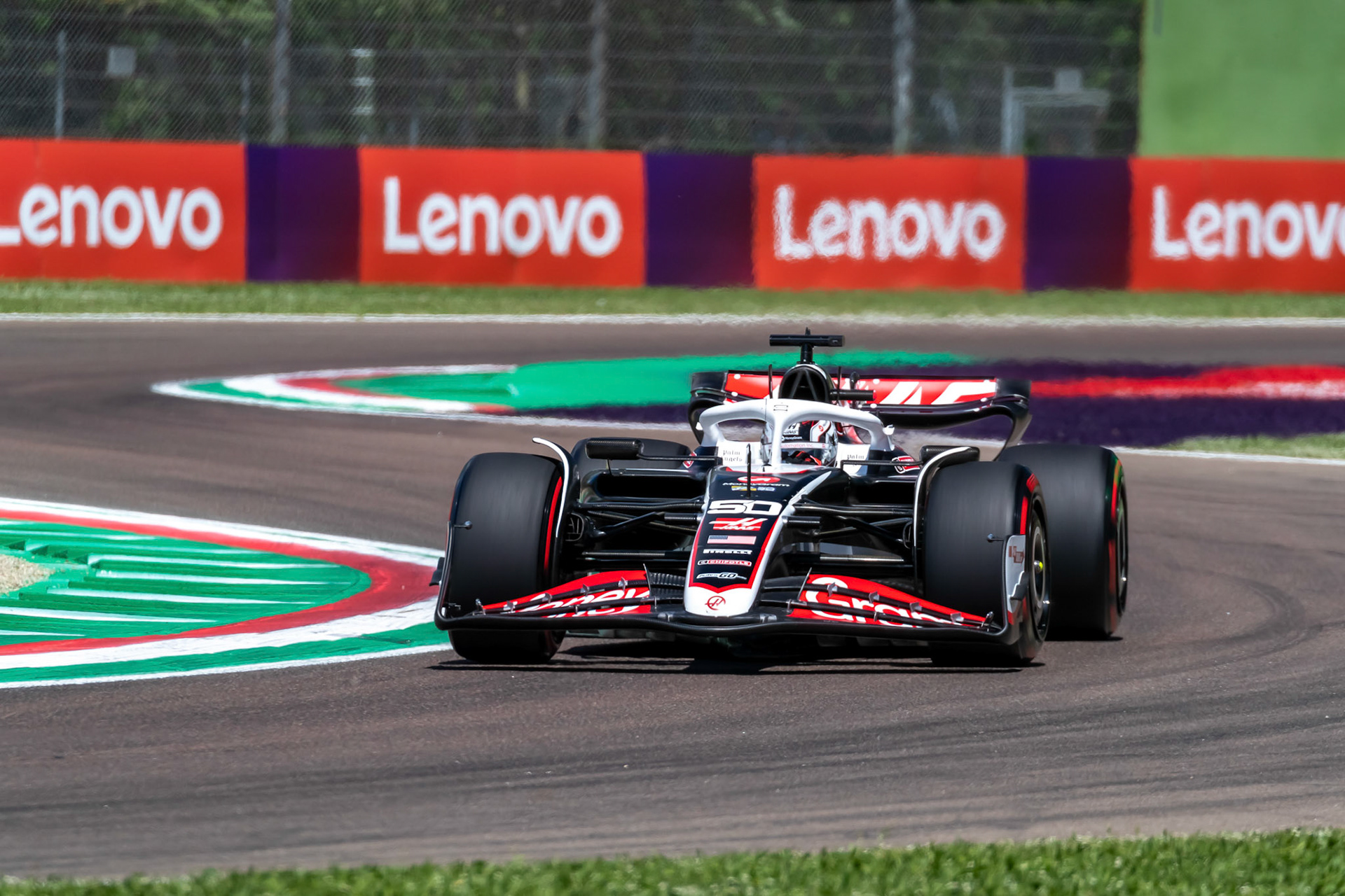 Oliver Bearman #50, MoneyGram Haas F1 Team; F1 GP Imola / Italien Freitag, 17.05.2024