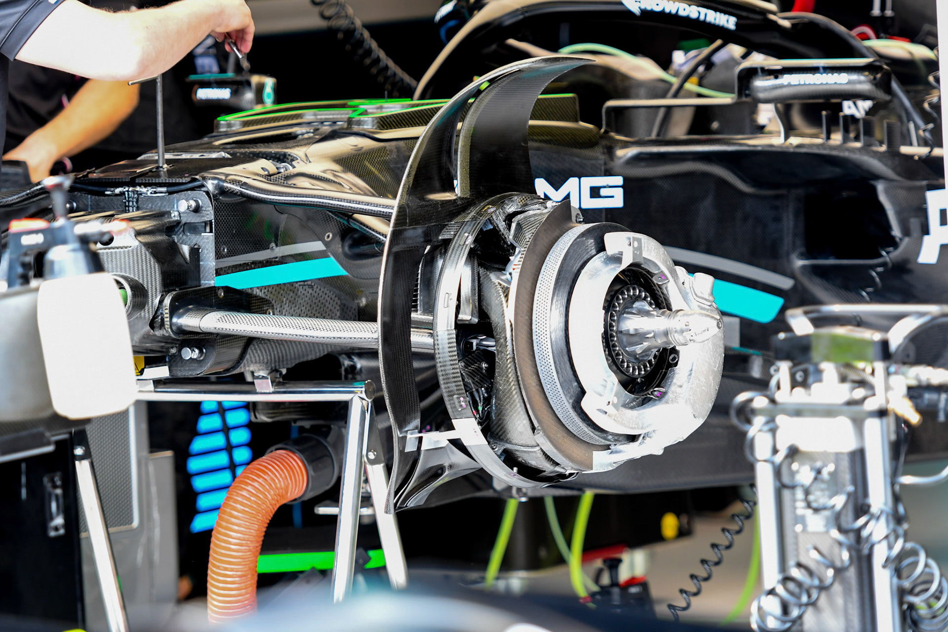 Mercedes AMG F1 Team; Formel 1 GP Monaco. Donnerstag 25.05.2023