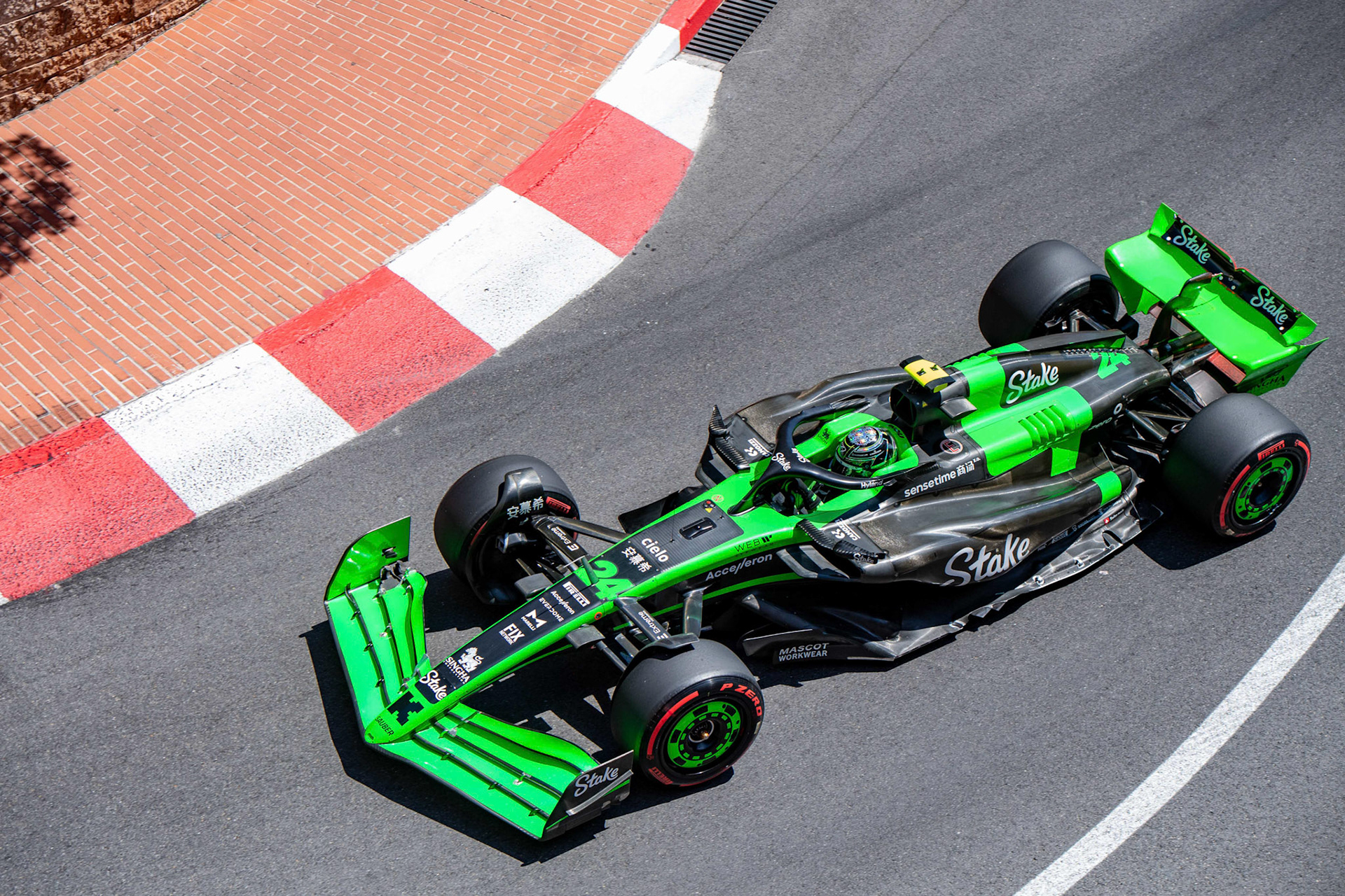 Guanyu Zhou #24, Stake F1 Team Kick Sauber; Formel1 GP Monaco Samstag, 25.05.2024