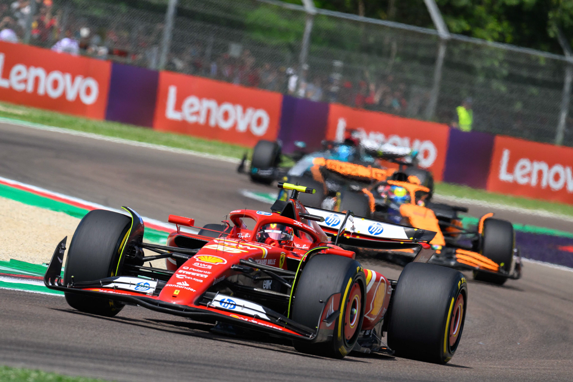 Carlos Sainz #55, Scuderia Ferrari; F1 GP Imola / Italien Sonntag, 19.05.2024
