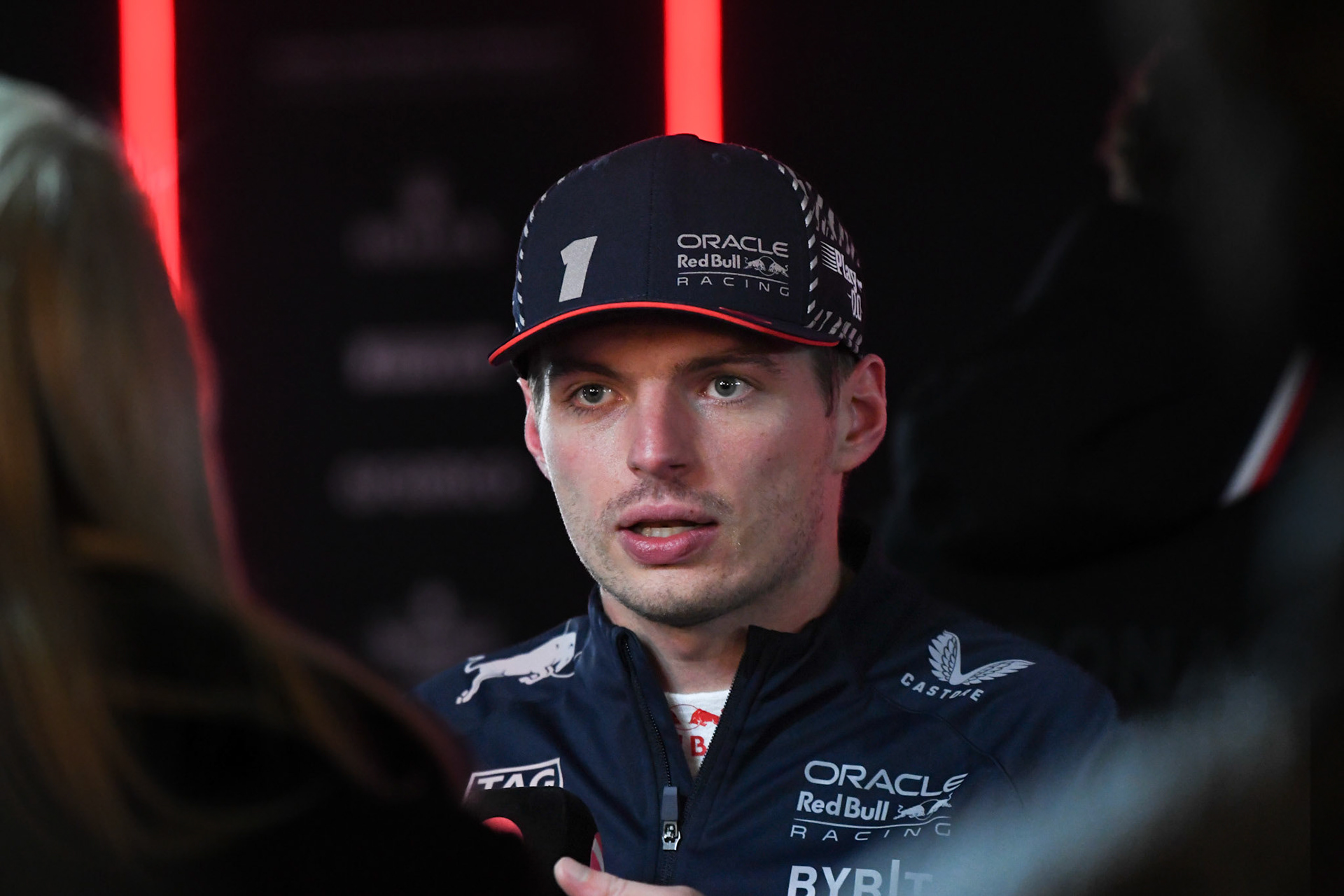 Max Verstappen (NED) Red Bull Racing;Formel 1 GP USA Las Vegas. Sonntag 19.11.2023
