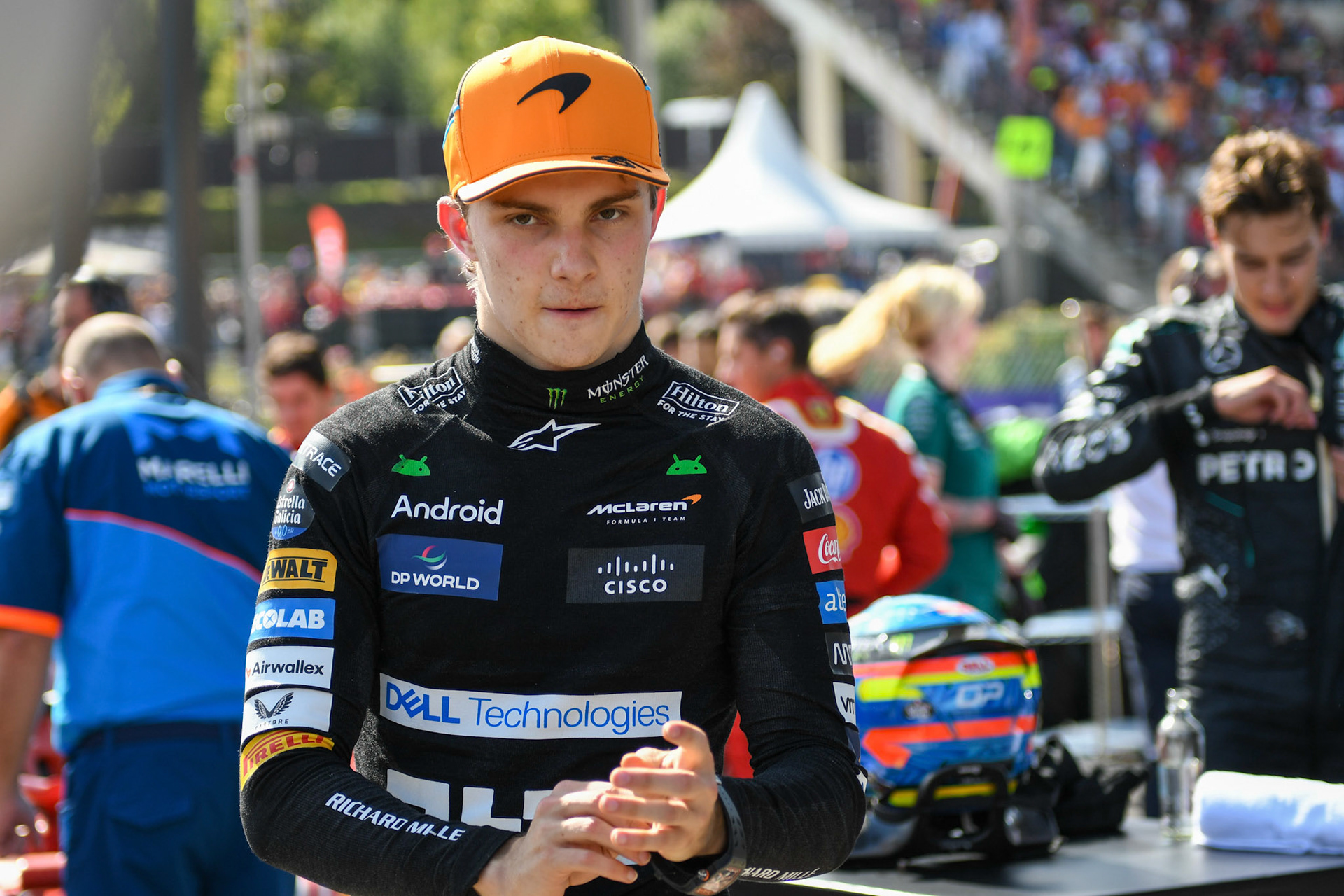 Oscar Piastri #81, McLaren Formula 1 Team;Formel 1 GP Spa / Belgien. Sonntag, 28.07.2024