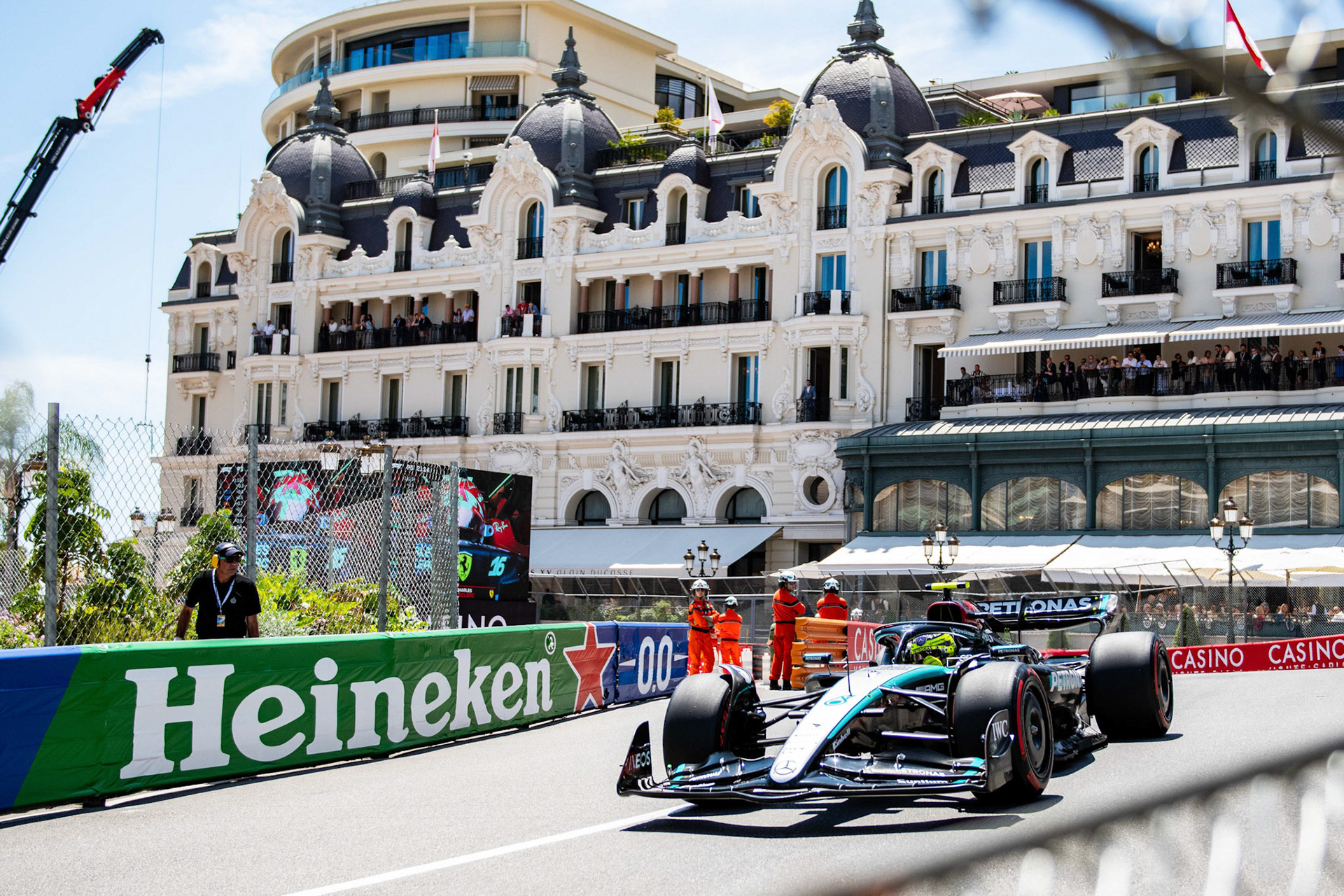 Lewis Hamilton #44, Mercedes-AMG Petronas F1 Team; Formel1 GP Monaco Samstag, 25.05.2024