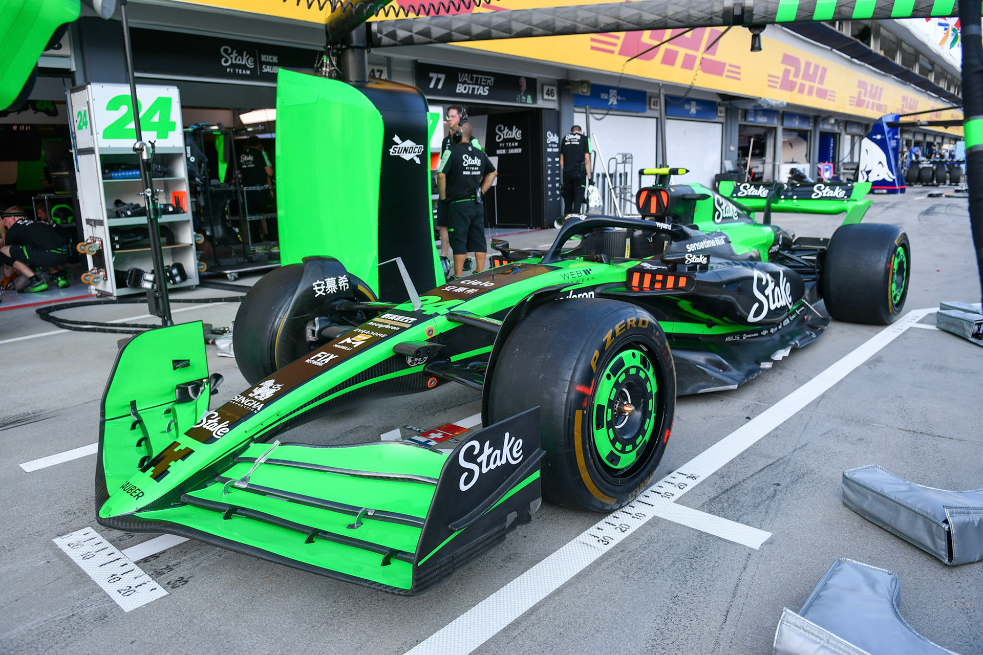 Guanyu Zhou #24, Stake F1 Team Kick Sauber;Formel 1 Budapest / Ungarn, 20.07.2024