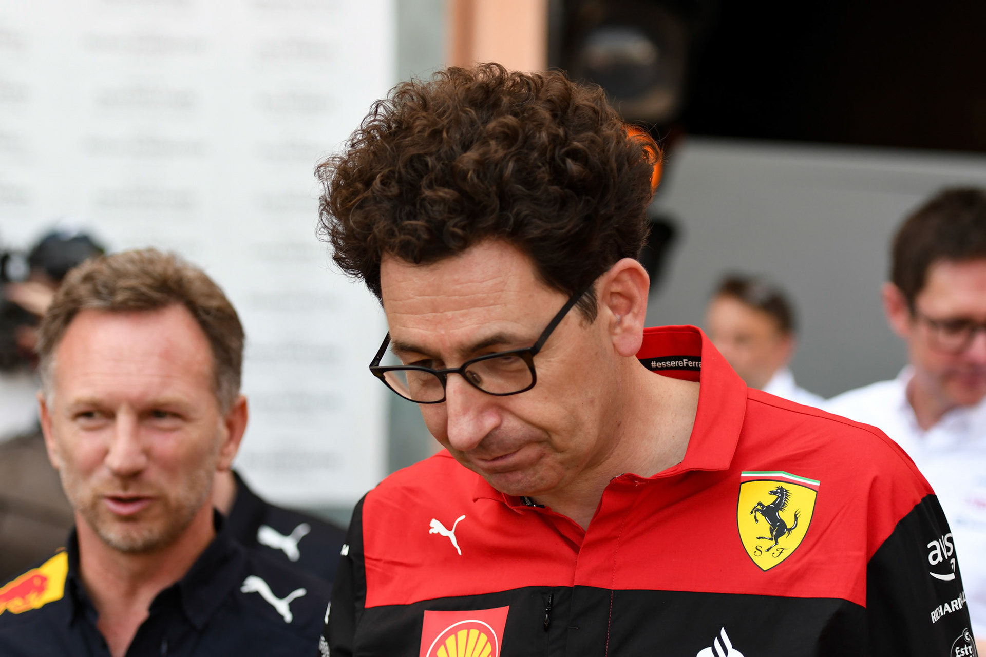 Mattia Binotto Scuderia Ferrari; Formel 1 Monaco am 28.05.2022