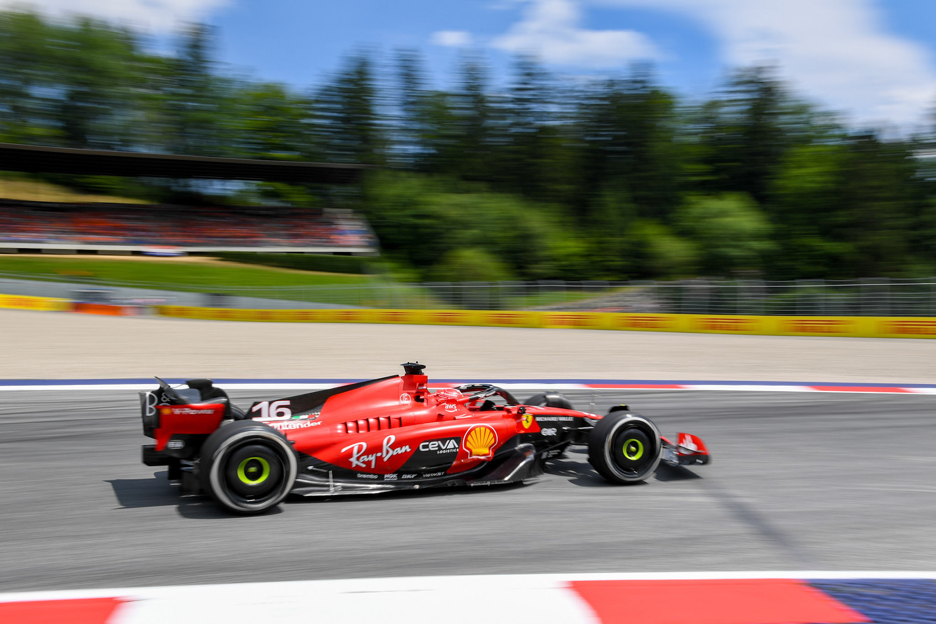 Charles Leclerc (MCO) Scuderia Ferrari;Formel 1 GP Austria / Österreich. Freitag, 30.06.2023