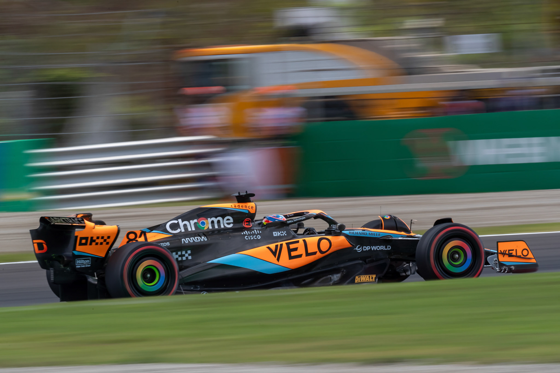 Oscar Piastri (AUS) McLaren F1; Formel 1 GP Italien / Monza. Freitag, 01.09.2023