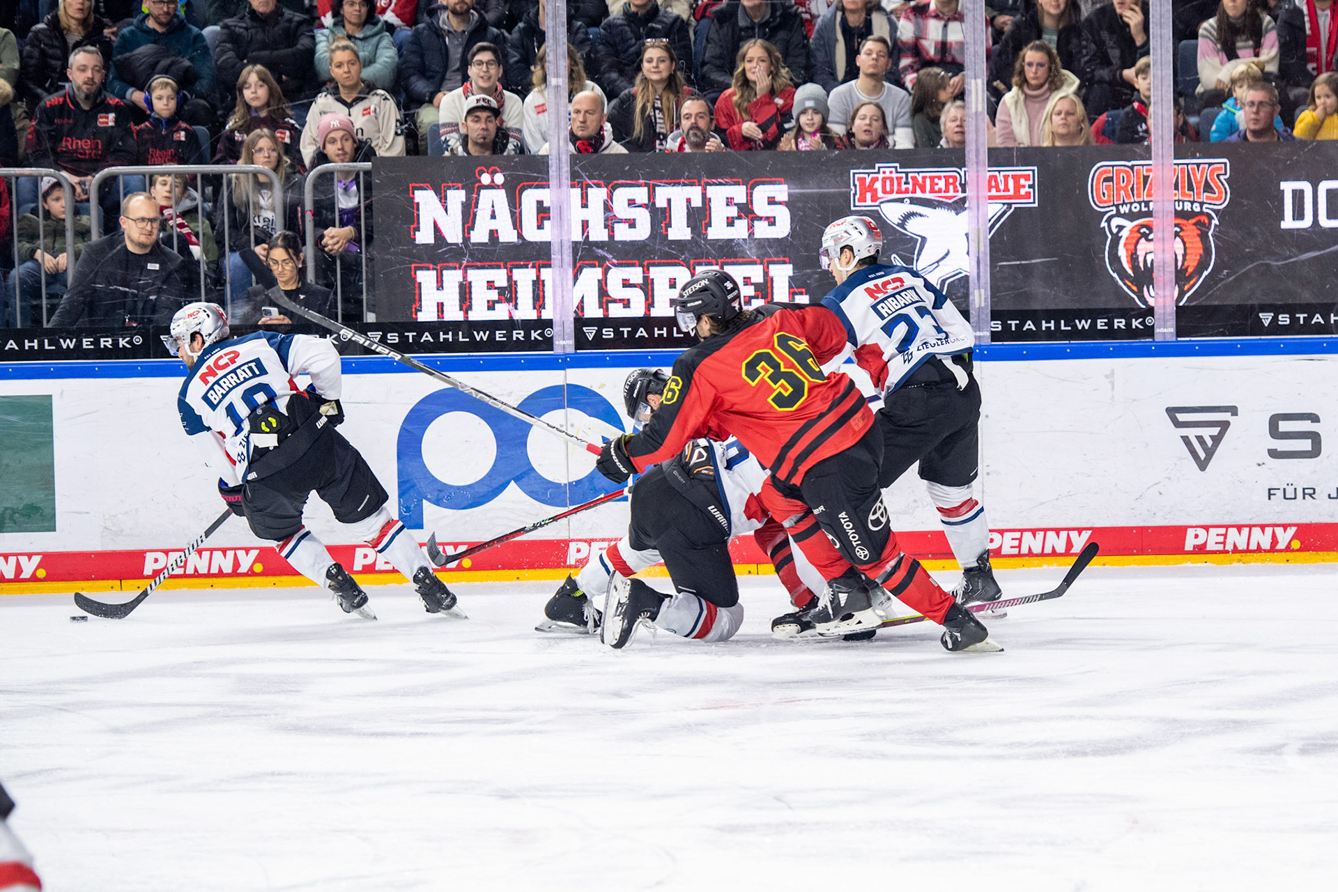 Andreas Thuresson; DEL Kölner Haie - Nürnberg Ice Tigers, 17.12.2023