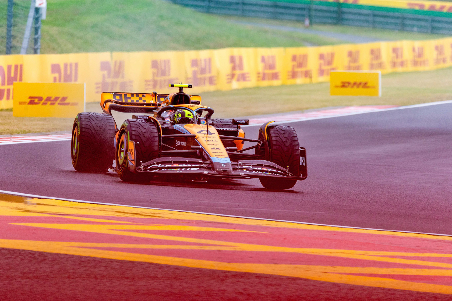 Lando Norris (GBR) McLaren F1 Team; Formel 1 GP Budapest / Ungarn. Feitag, 21.07.2023