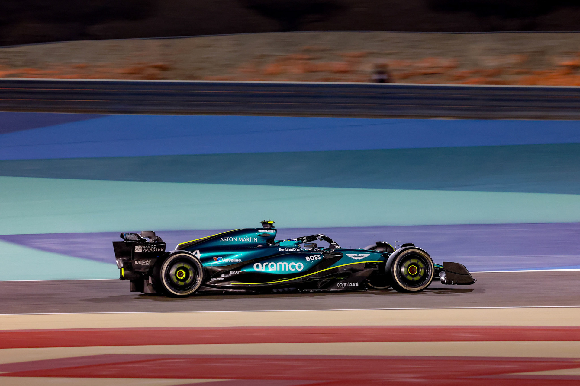 Fernando Alonso #14, Aston Martin Aramco F1 Team; Formel 1 GP Bahrain. Samstag 02.03.2024