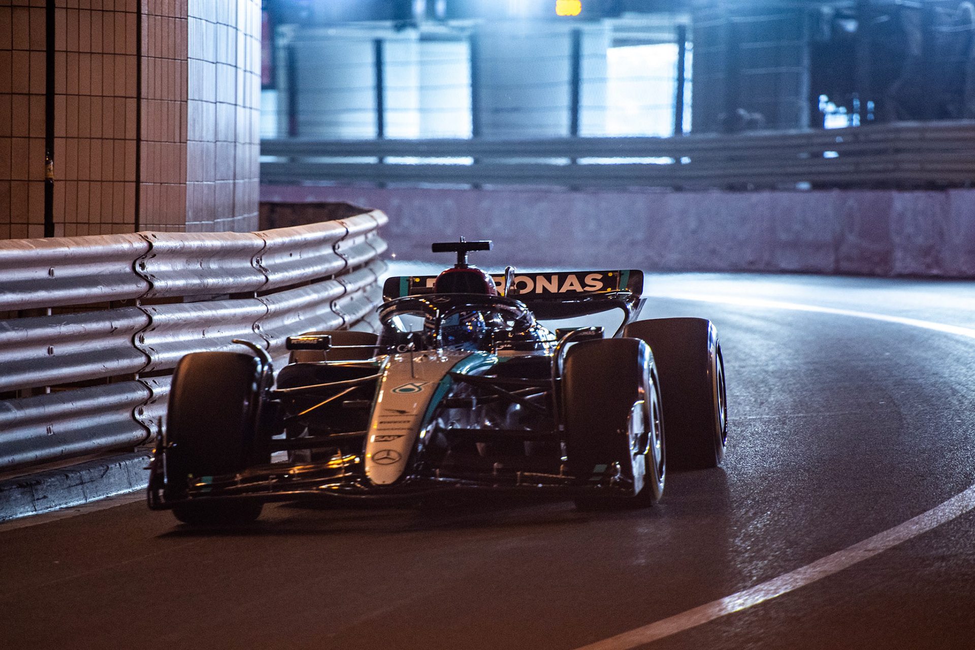 George Russell #63, Mercedes-AMG Petronas F1 Team; Formel1 GP Monaco Freitag, 24.05.2024
