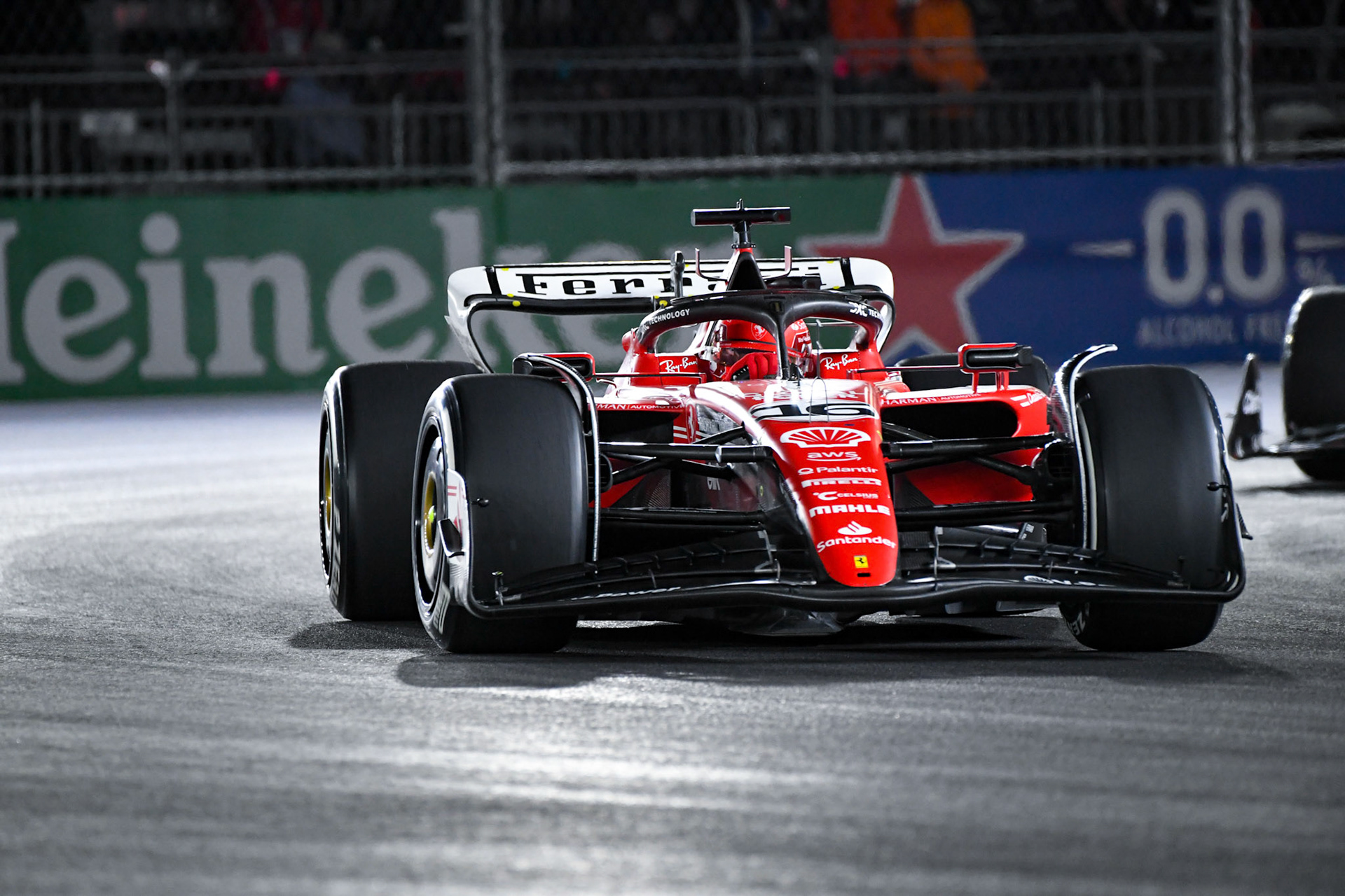 Charles Leclerc (MCO) Scuderia Ferrari;Formel 1 GP USA Las Vegas. Sonntag 19.11.2023