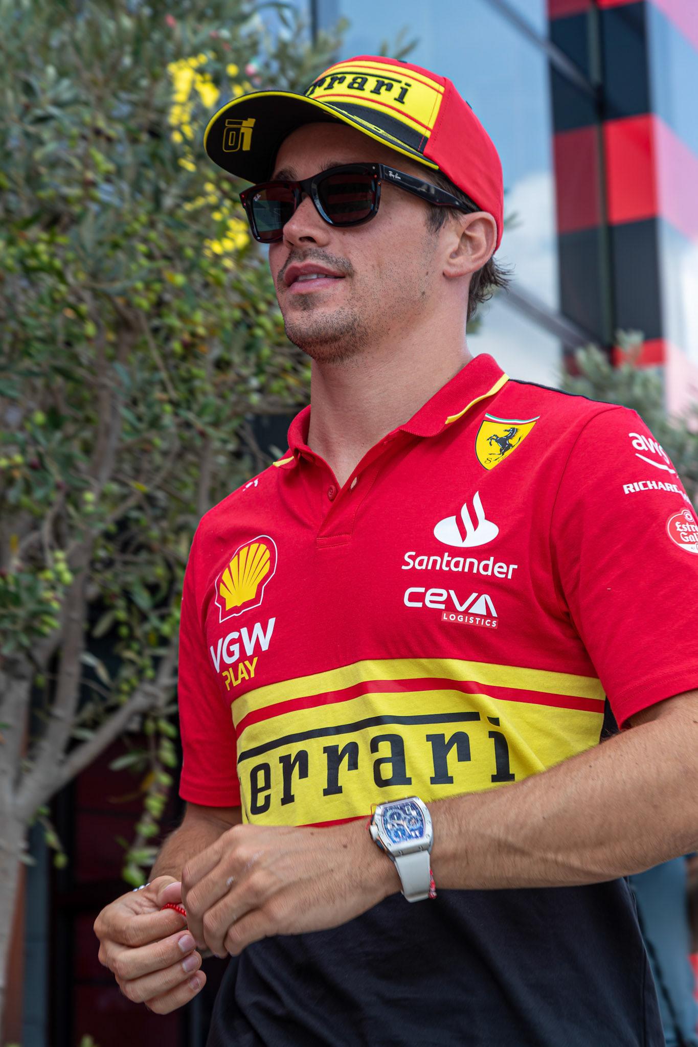 Charles Leclerc (MCO) Scuderia Ferrari;Formel 1 GP Italien / Monza. Donnerstag, 31.08.2023
