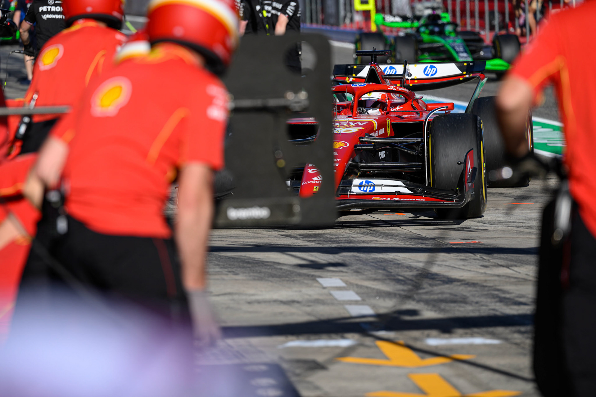 Charles Leclerc #16, Scuderia Ferrari; F1 GP Imola / Italien Freitag, 17.05.2024