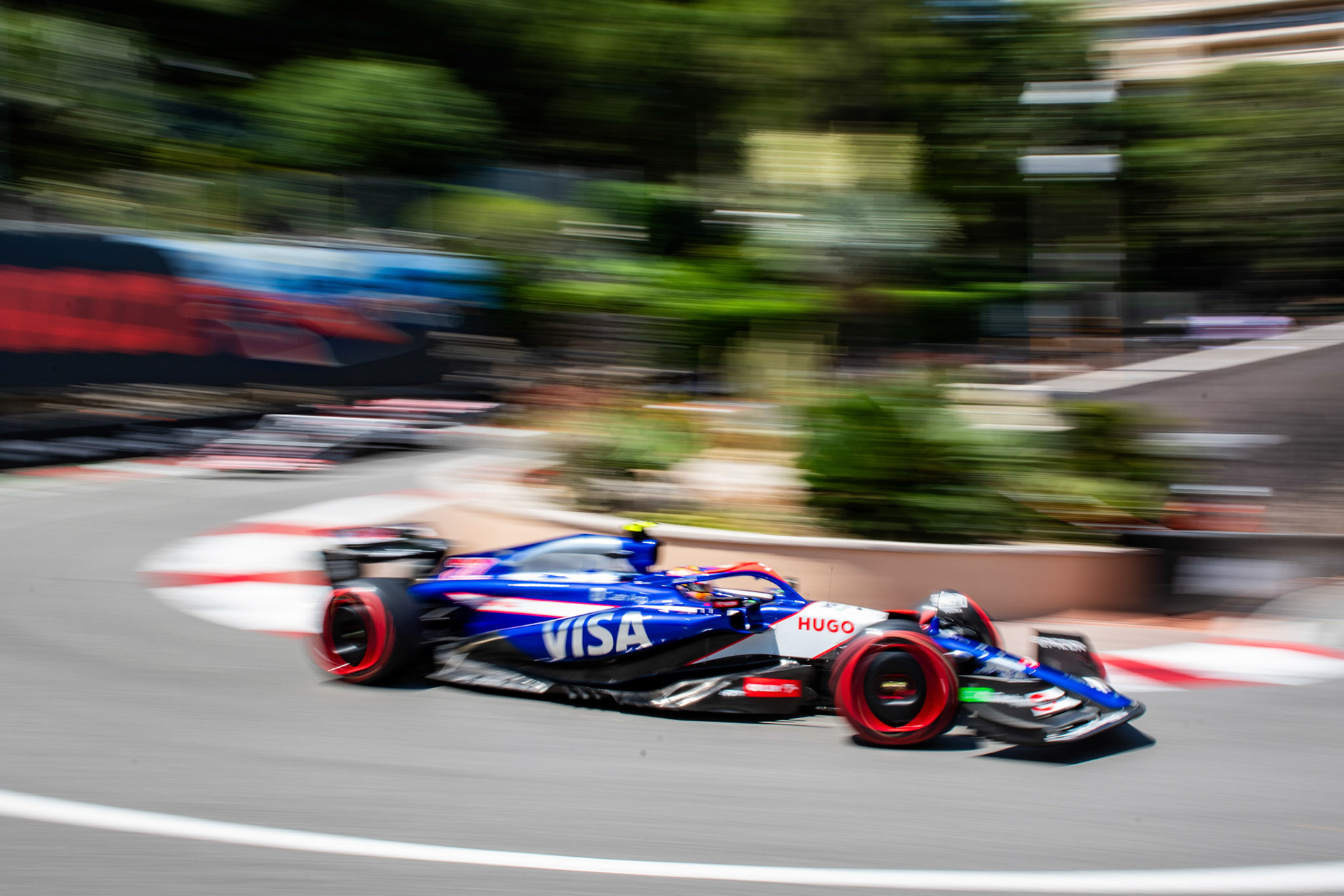Yuki Tsunoda #22, Visa Cash App RB Formula One Team; Formel1 GP Monaco Samstag, 25.05.2024