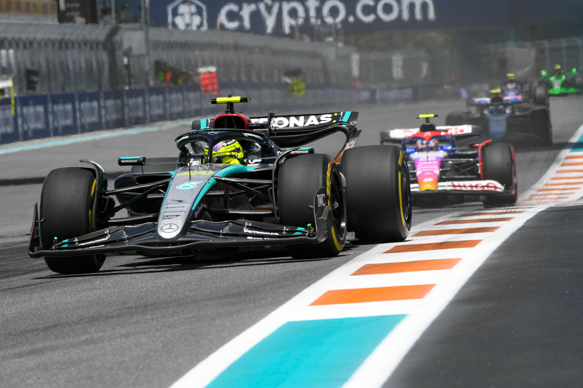 Lewis Hamilton #44, Mercedes-AMG Petronas F1 Team; Formel 1 GP Miami / USA. 05.05.2024