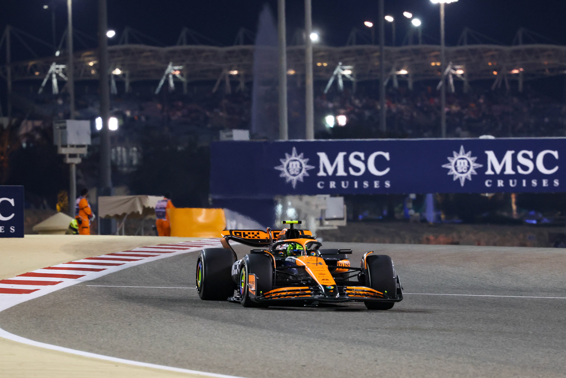 Lando Norris #4, McLaren Formula 1 Team; Formel 1 GP Bahrain. Samstag 02.03.2024
